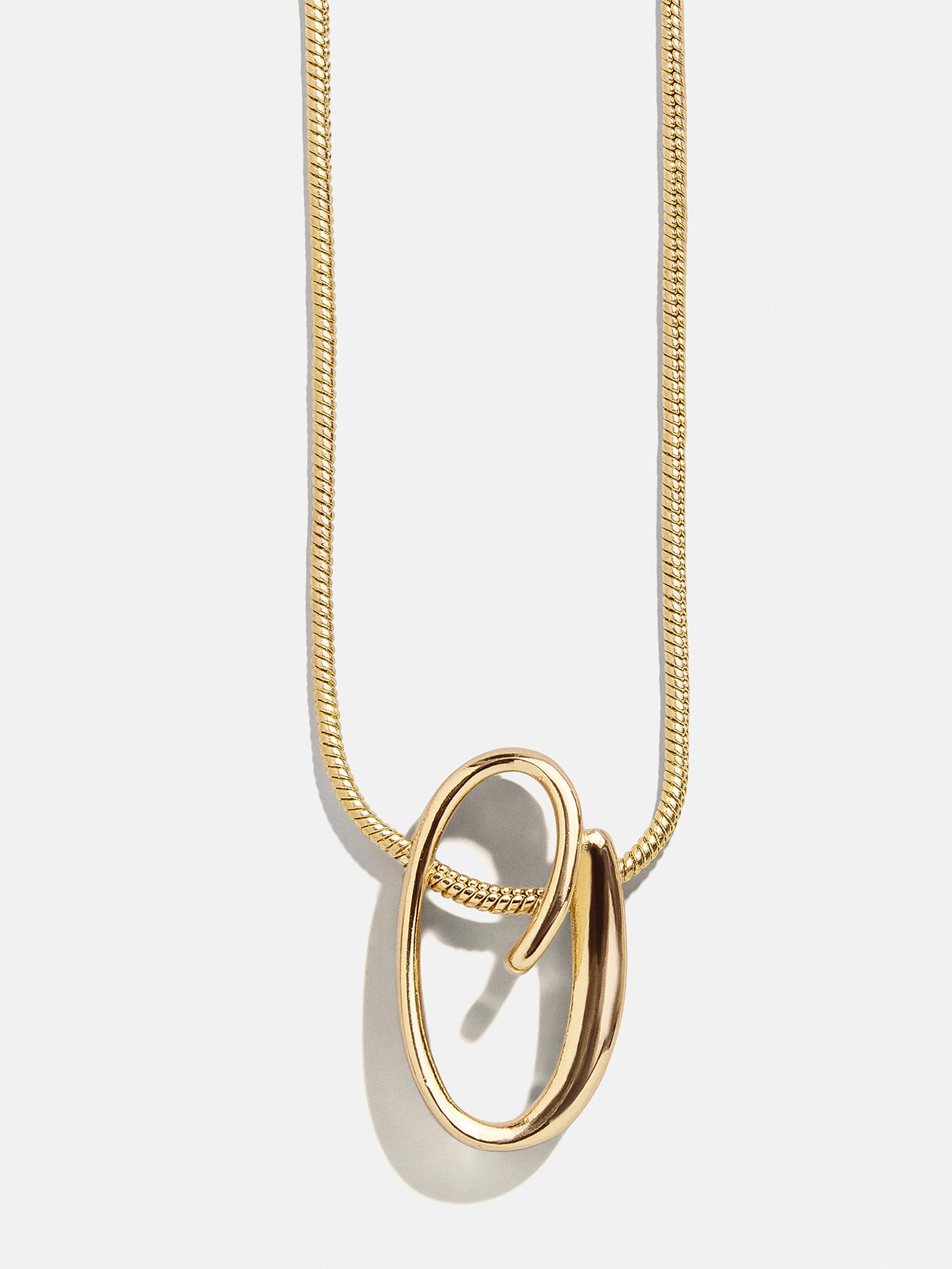 Classic Script Initial Necklace - Classic Script - Image 17
