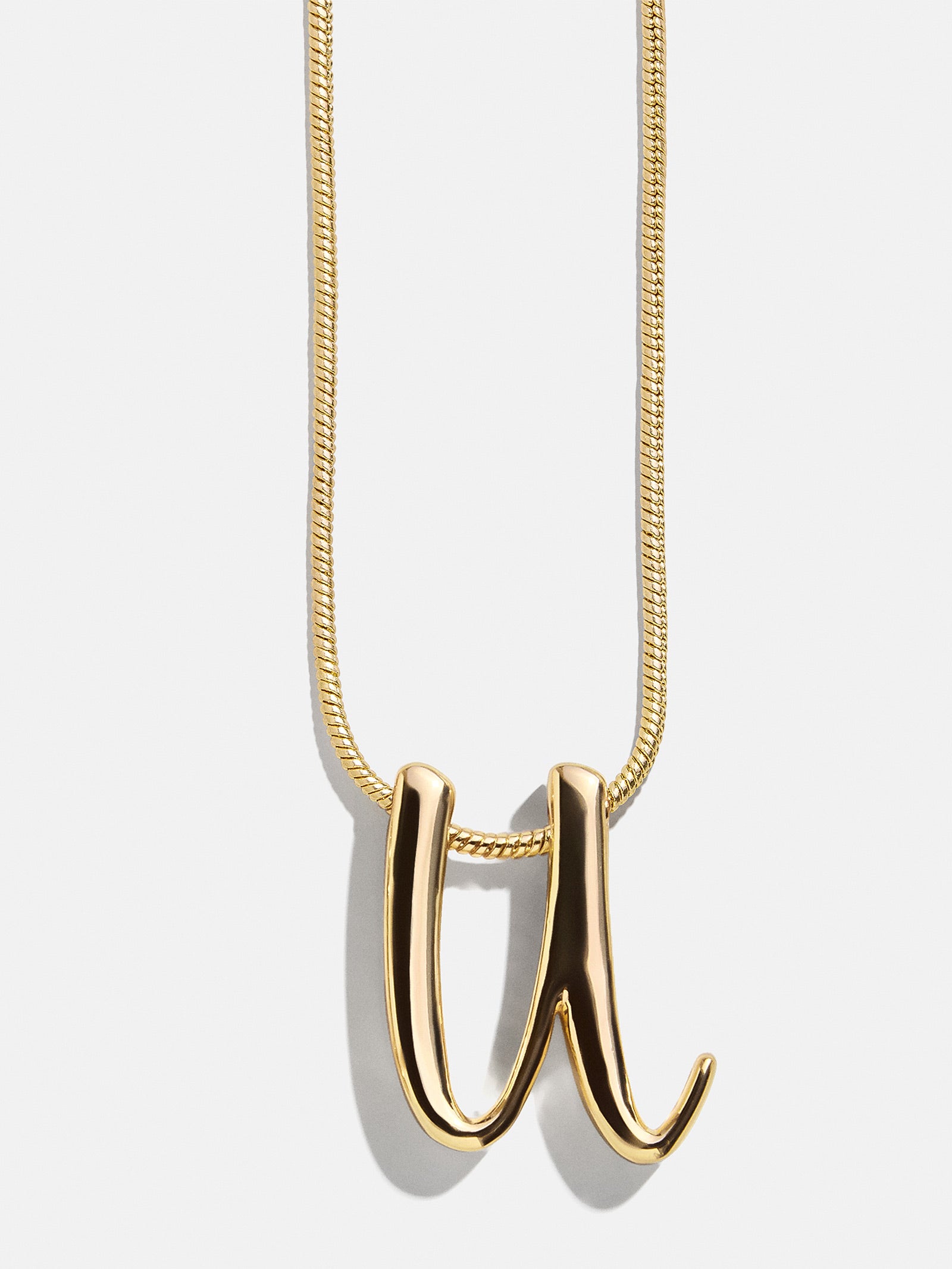 Classic Script Initial Necklace - Classic Script - Image 23