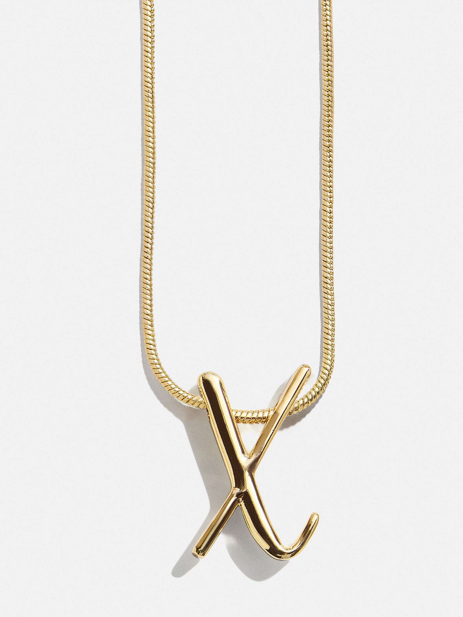 Classic Script Initial Necklace - Classic Script - Image 26
