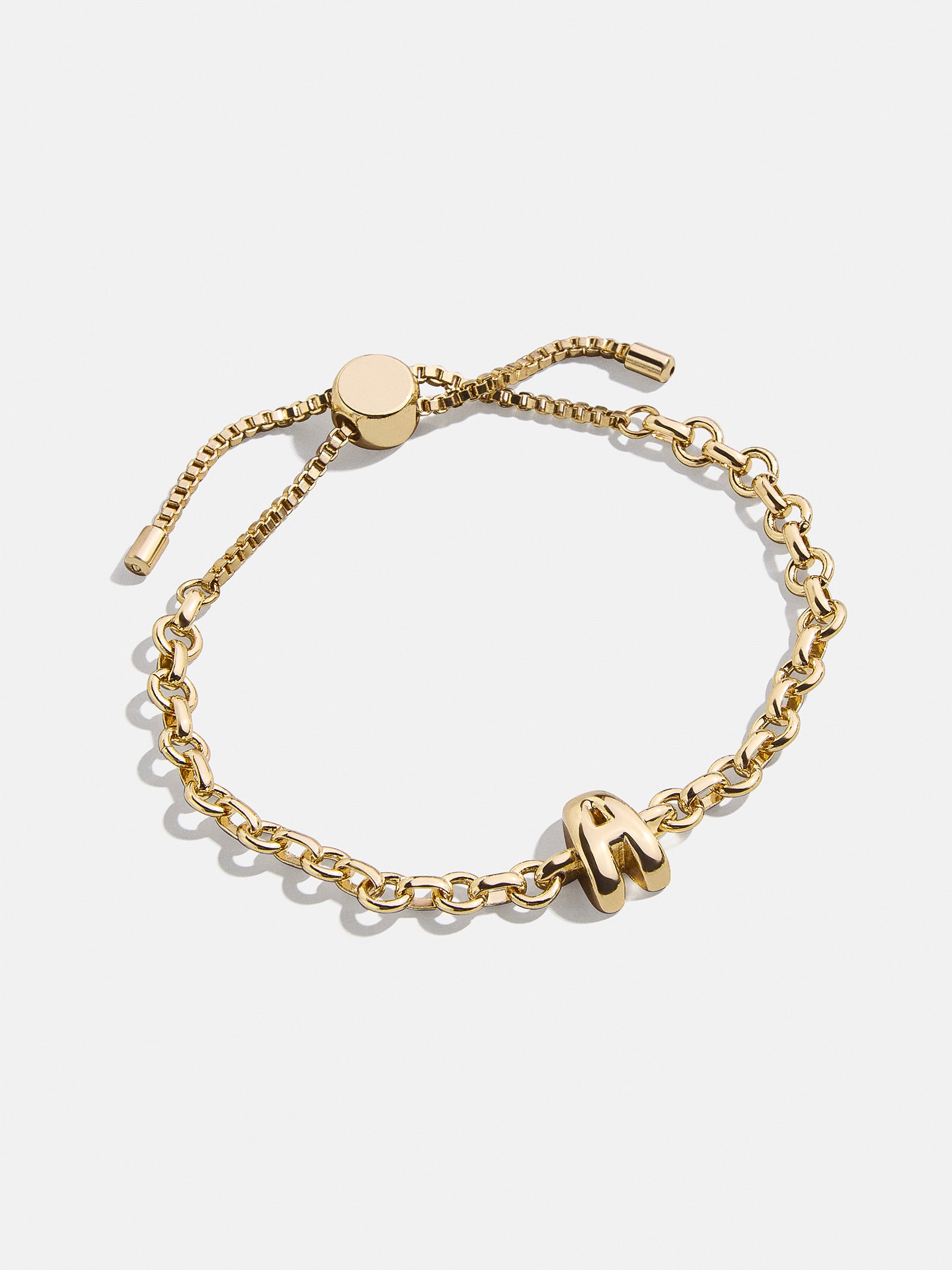 Bubble Initial Custom Chain Bracelet - Chain Bracelet - Image 30