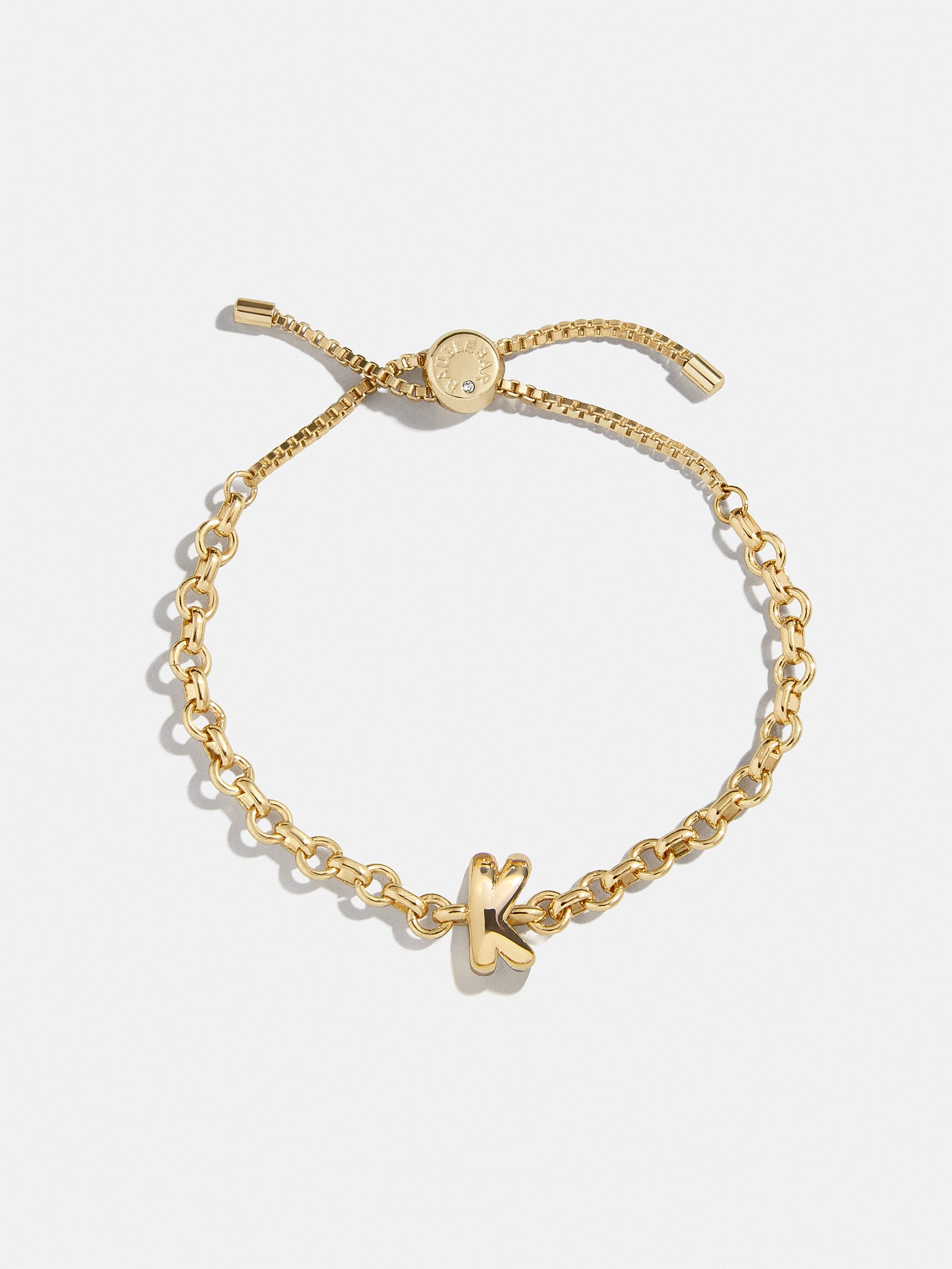 Bubble Initial Custom Chain Bracelet - Chain Bracelet - Image 13