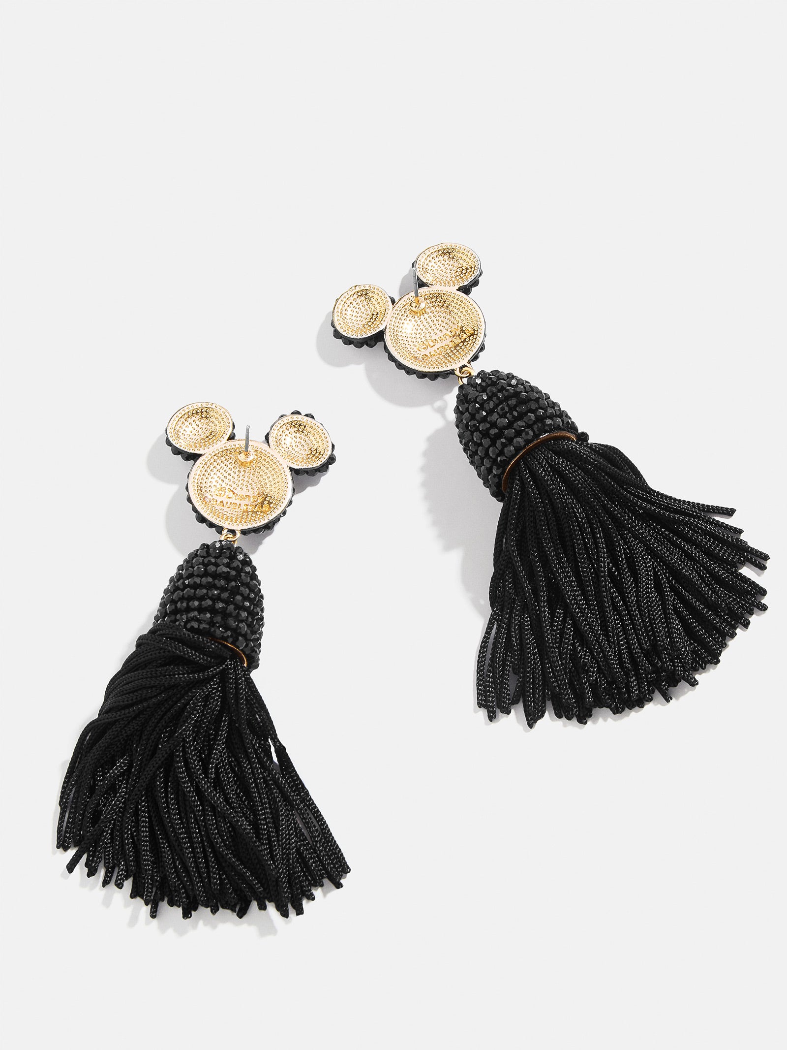 Disney Mickey Mouse Tassel Earrings - Black - Image 3