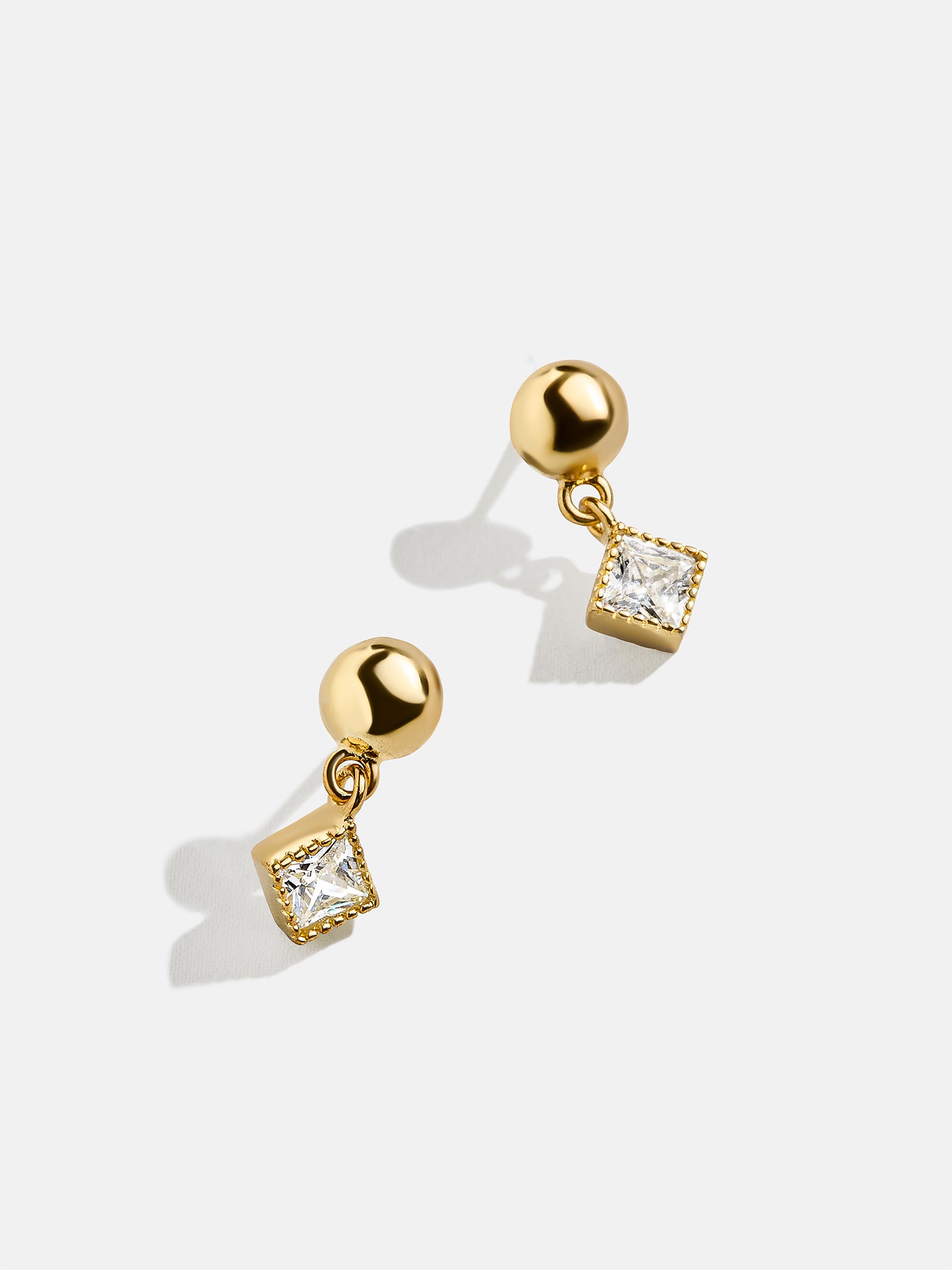 Jada 18K Gold Kids' Earrings - Gold/Pav??
