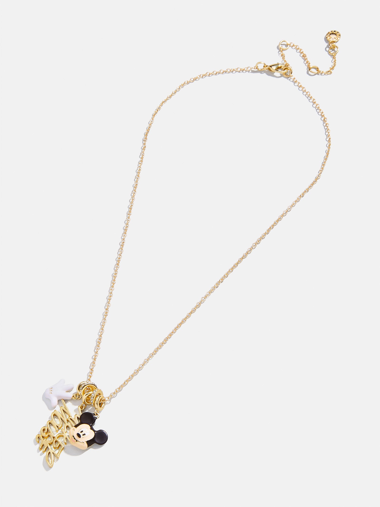 Disney Mickey Mouse Cluster Charm Necklace - Mickey Mouse - Image 5