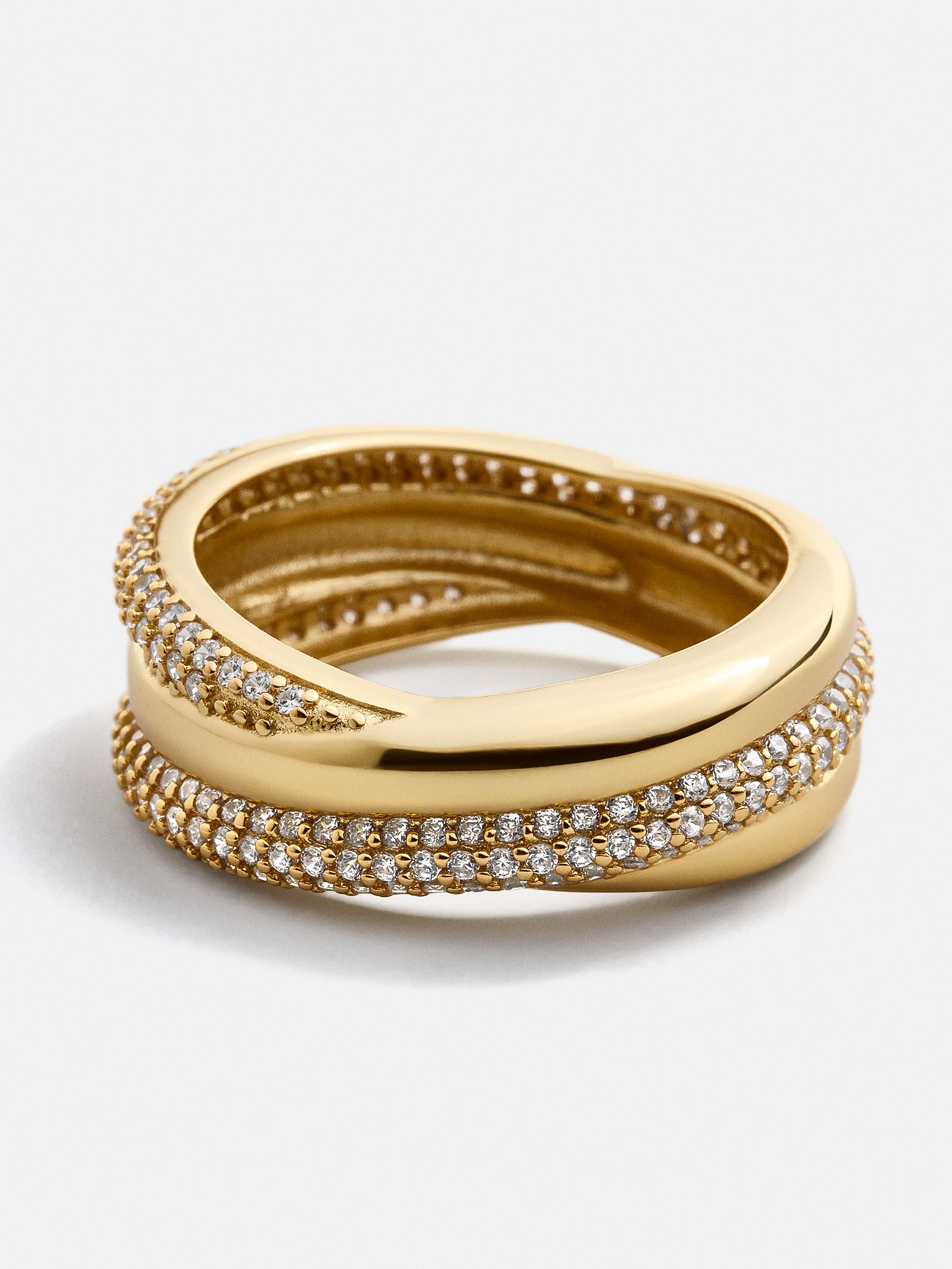 Ramona 18K Gold Ring - Gold/Pav??