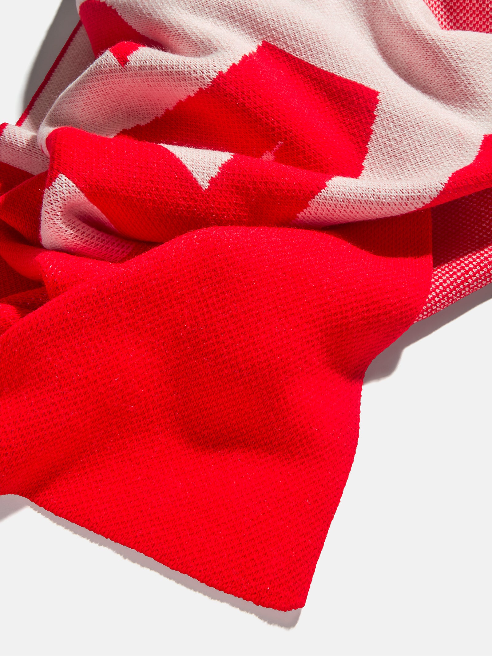 Down The Line Custom Blanket - Bright Red/White - Image 4