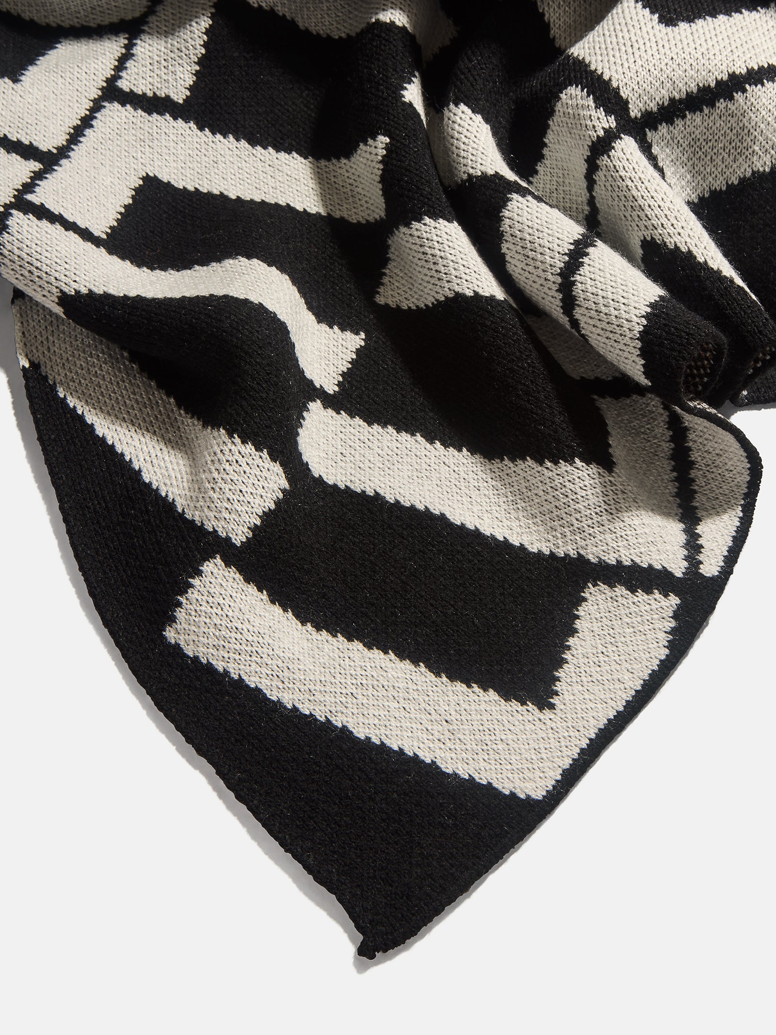 On A Loop Custom Blanket - Black/White - Image 4