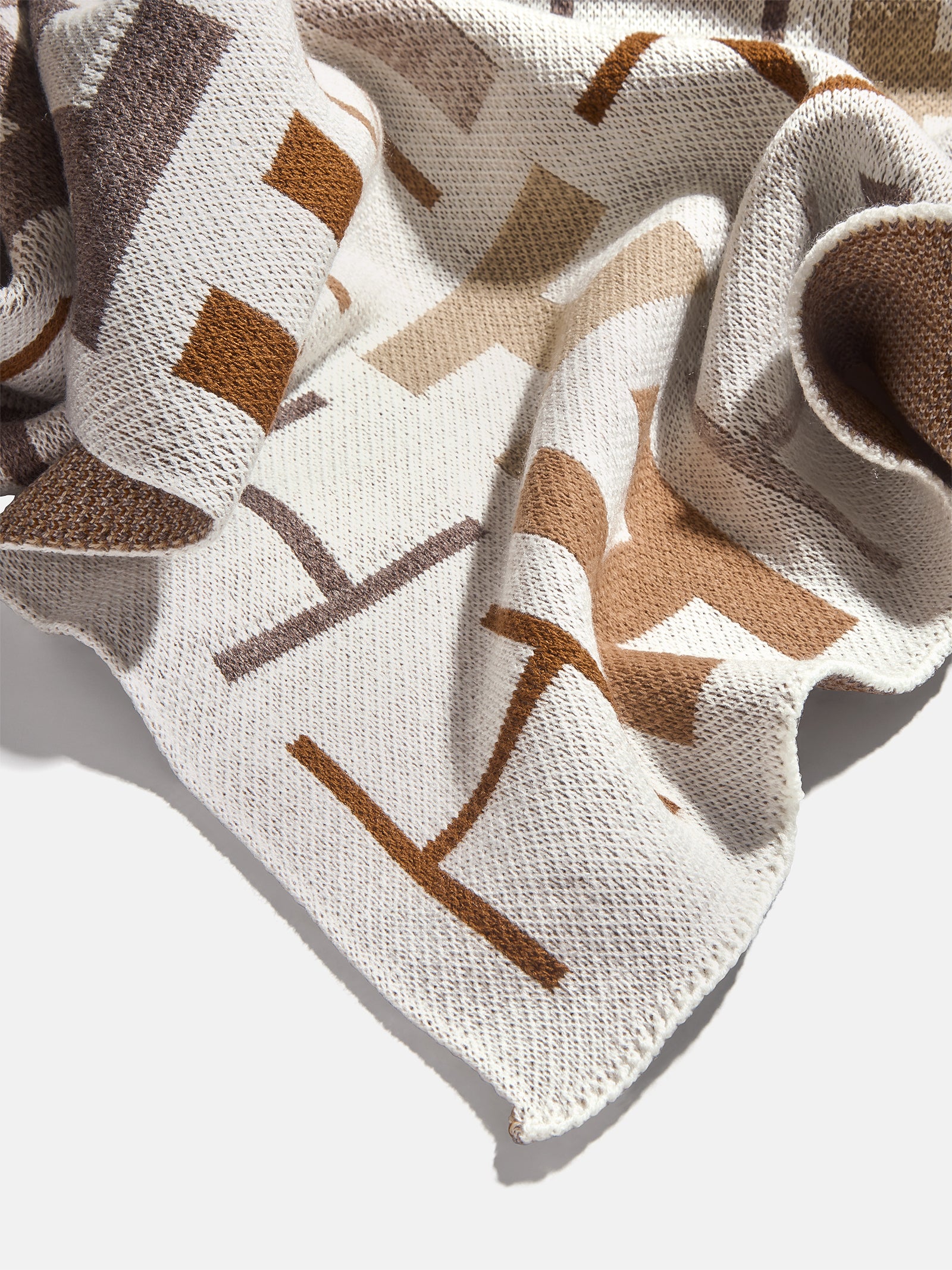 Upside Down & All Around Custom Blanket - White/Tan - Image 4