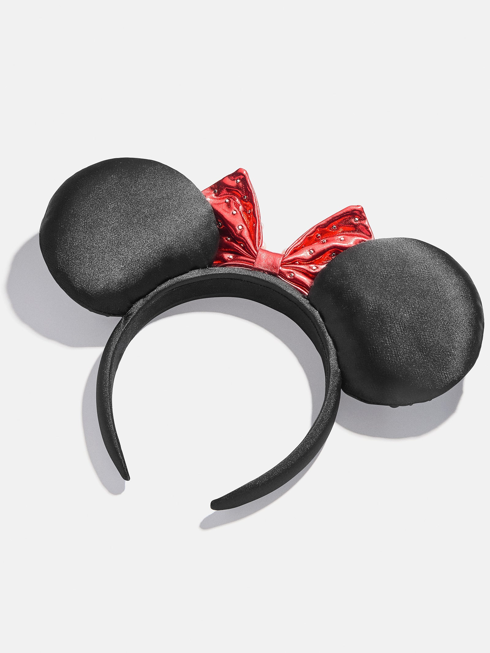 Disney Minnie Mouse Custom Ears Headband - Custom Black/Red Minnie Mouse Ears - Image 5