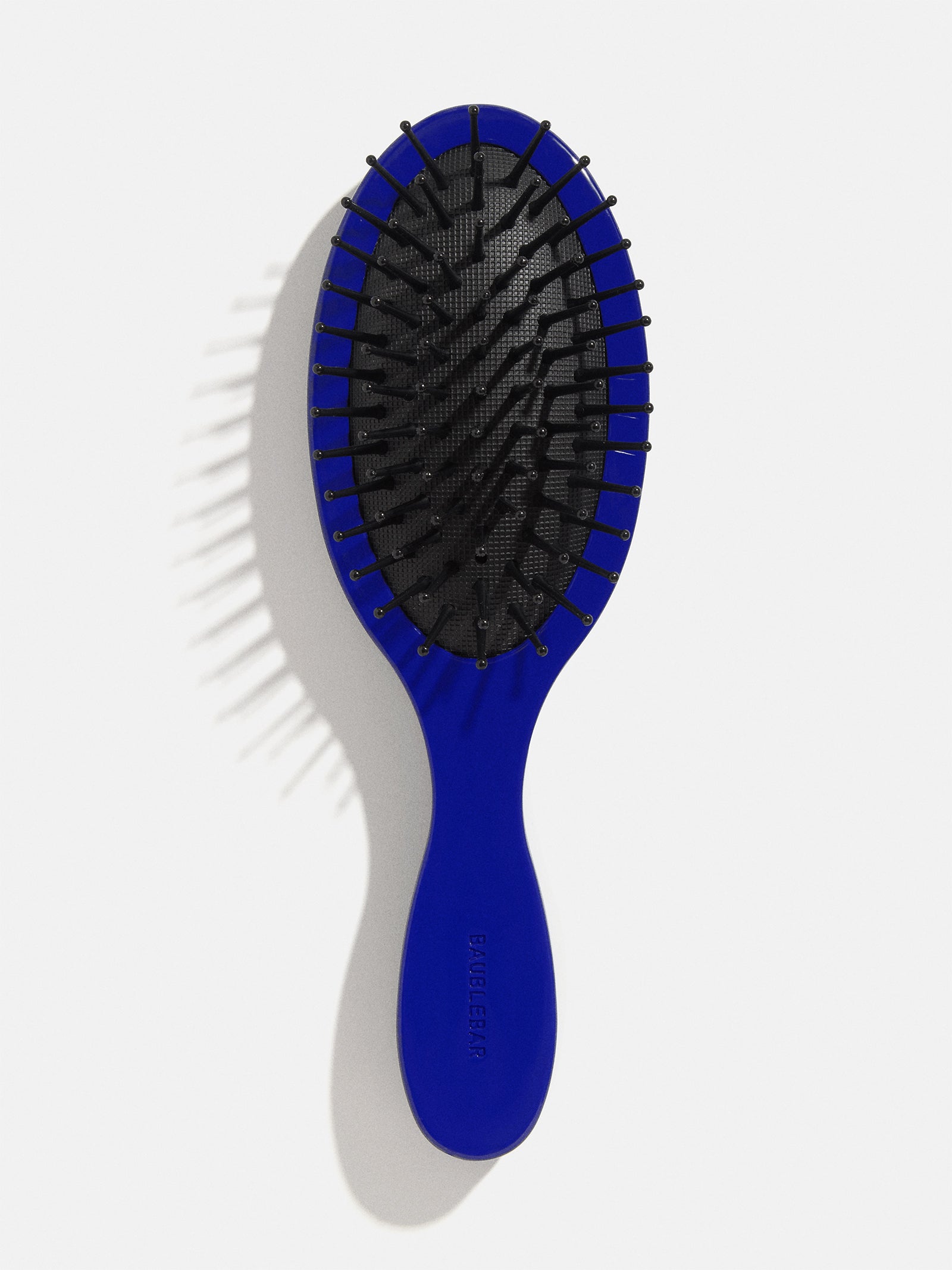 Mini Block Font Custom Hair Brush - Navy/Green - Image 4