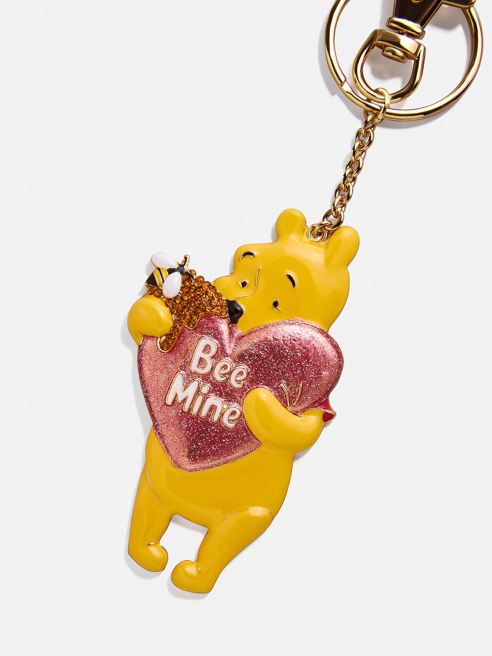 Disney Winnie The Pooh Be Mine 2D Bag Charm - Pooh Bag Charm - Image 3