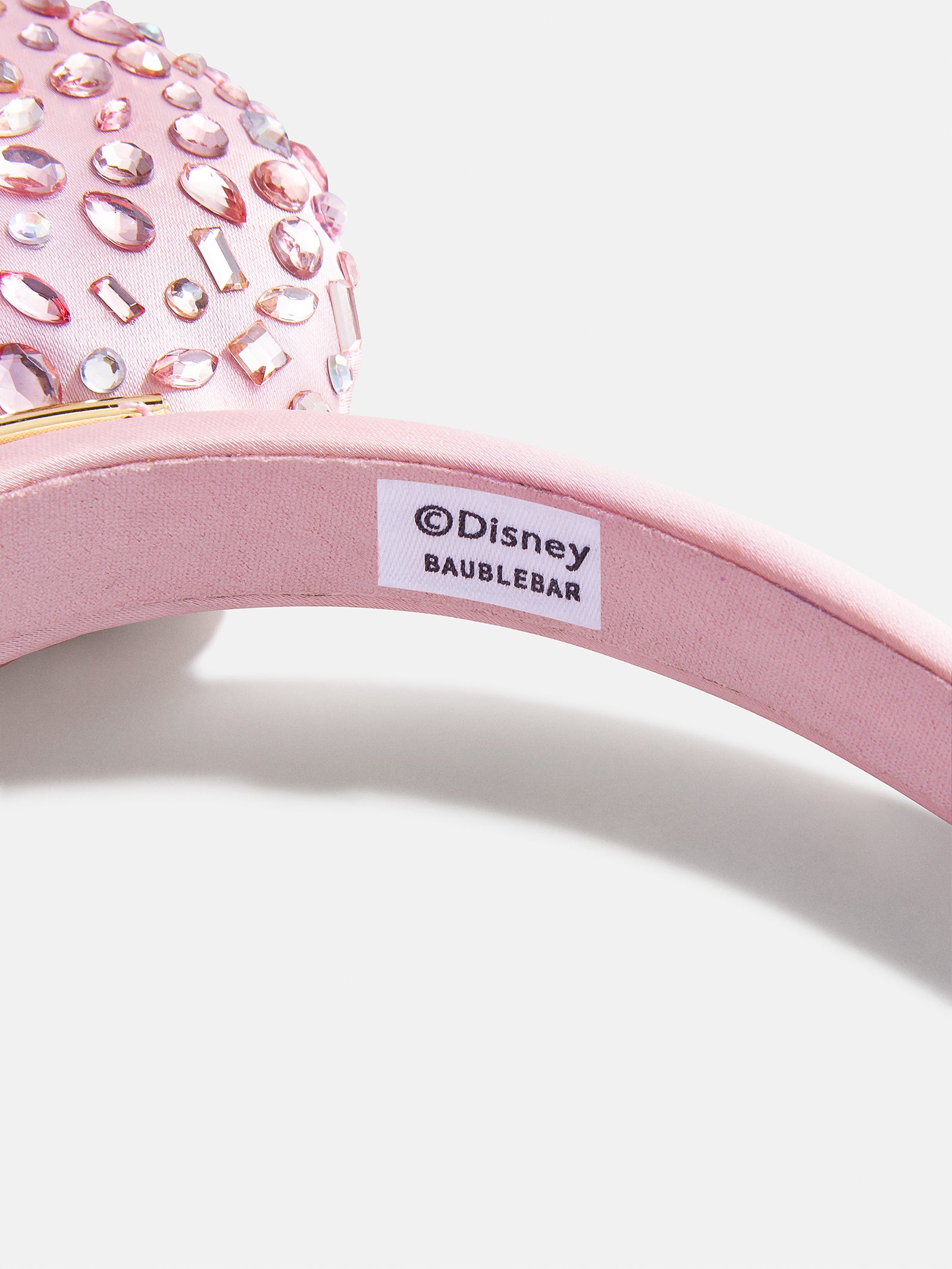 Disney Minnie Mouse Soft Pink Custom Ears Headband - Custom Soft Pink Minnie Mouse Ears - Image 6