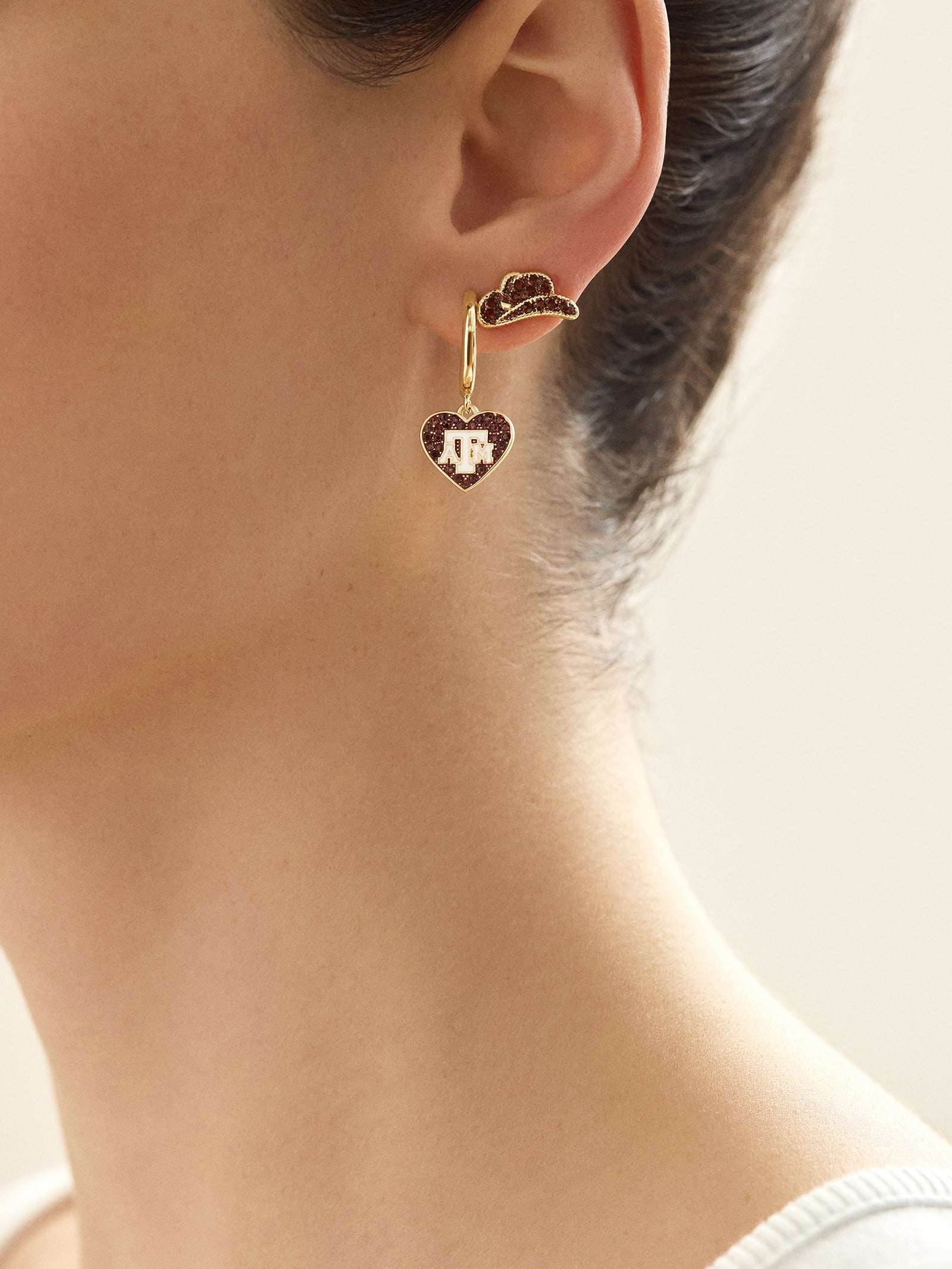 Texas A&M University Earring Set - Texas A&M University - Image 2