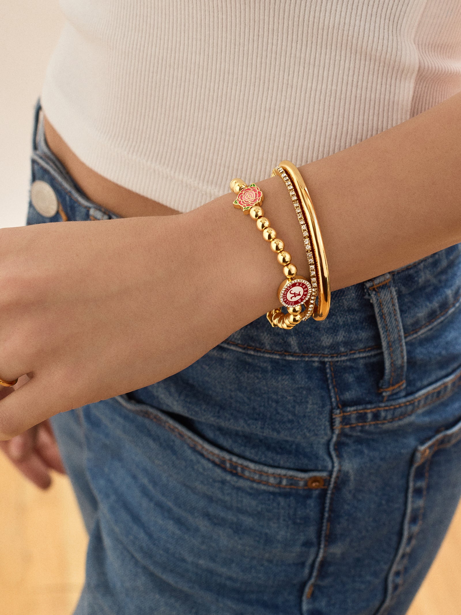 University of Alabama Pisa Bracelet - University of Alabama - Image 2