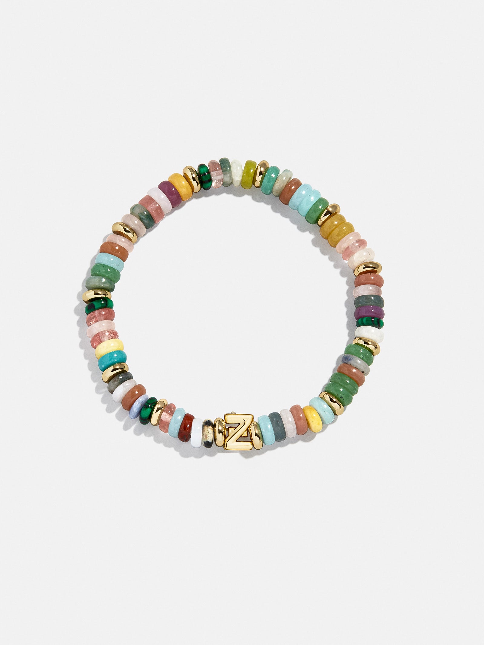 Amaris Semi-Precious Initial Bracelet - Letter - Image 24