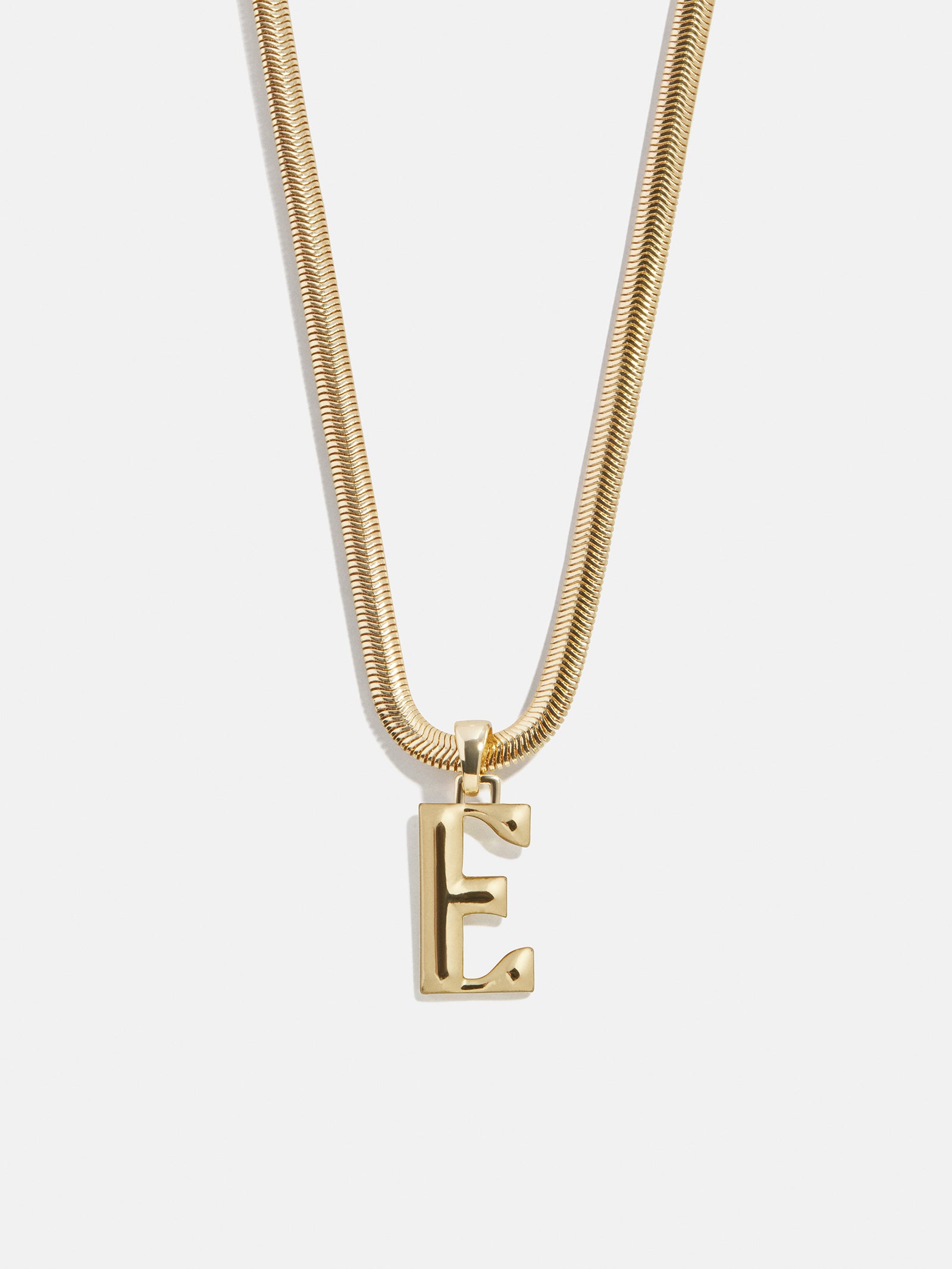 Gia Initial Necklace - Gold - Image 7