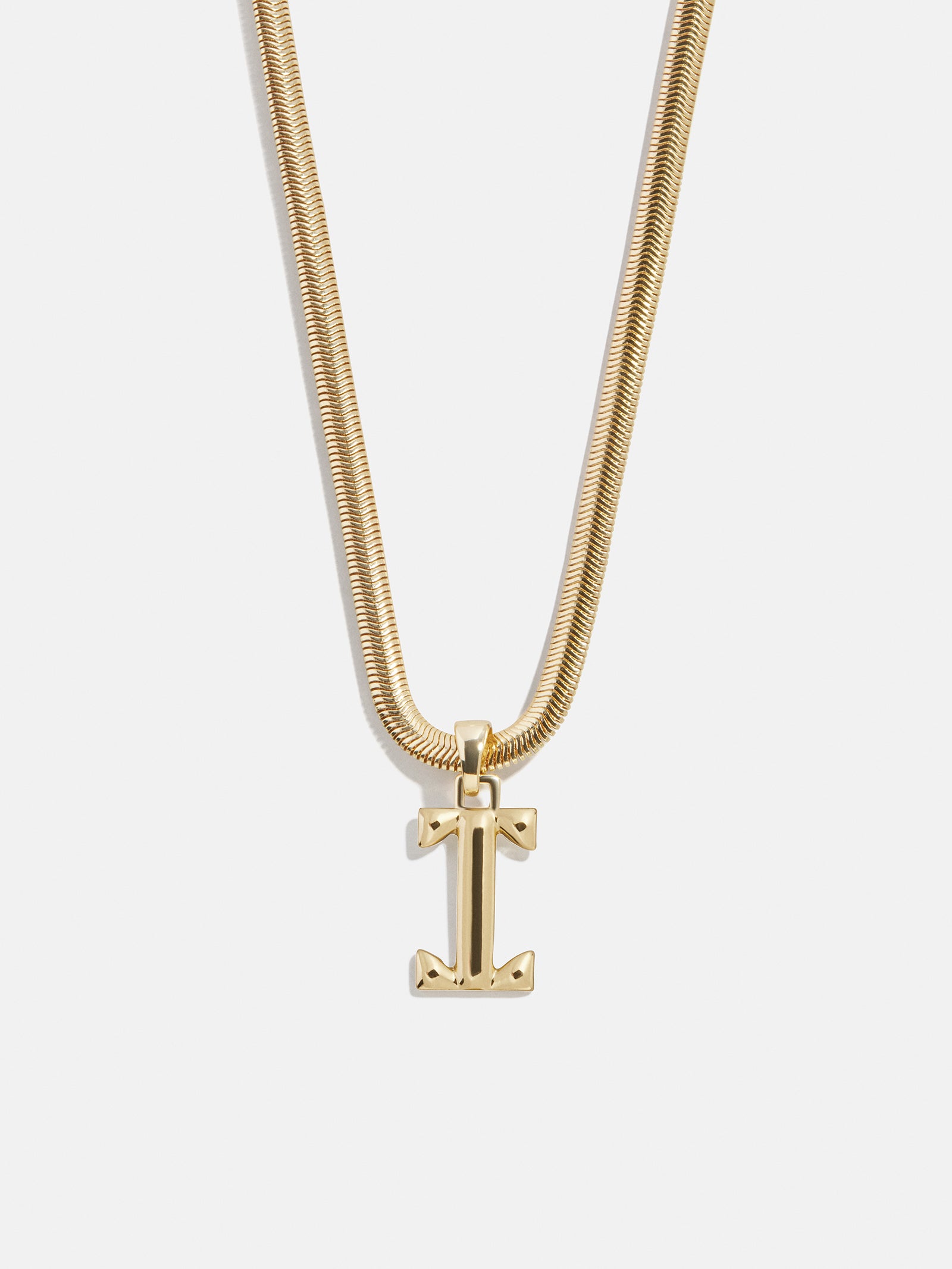 Gia Initial Necklace - Gold - Image 11