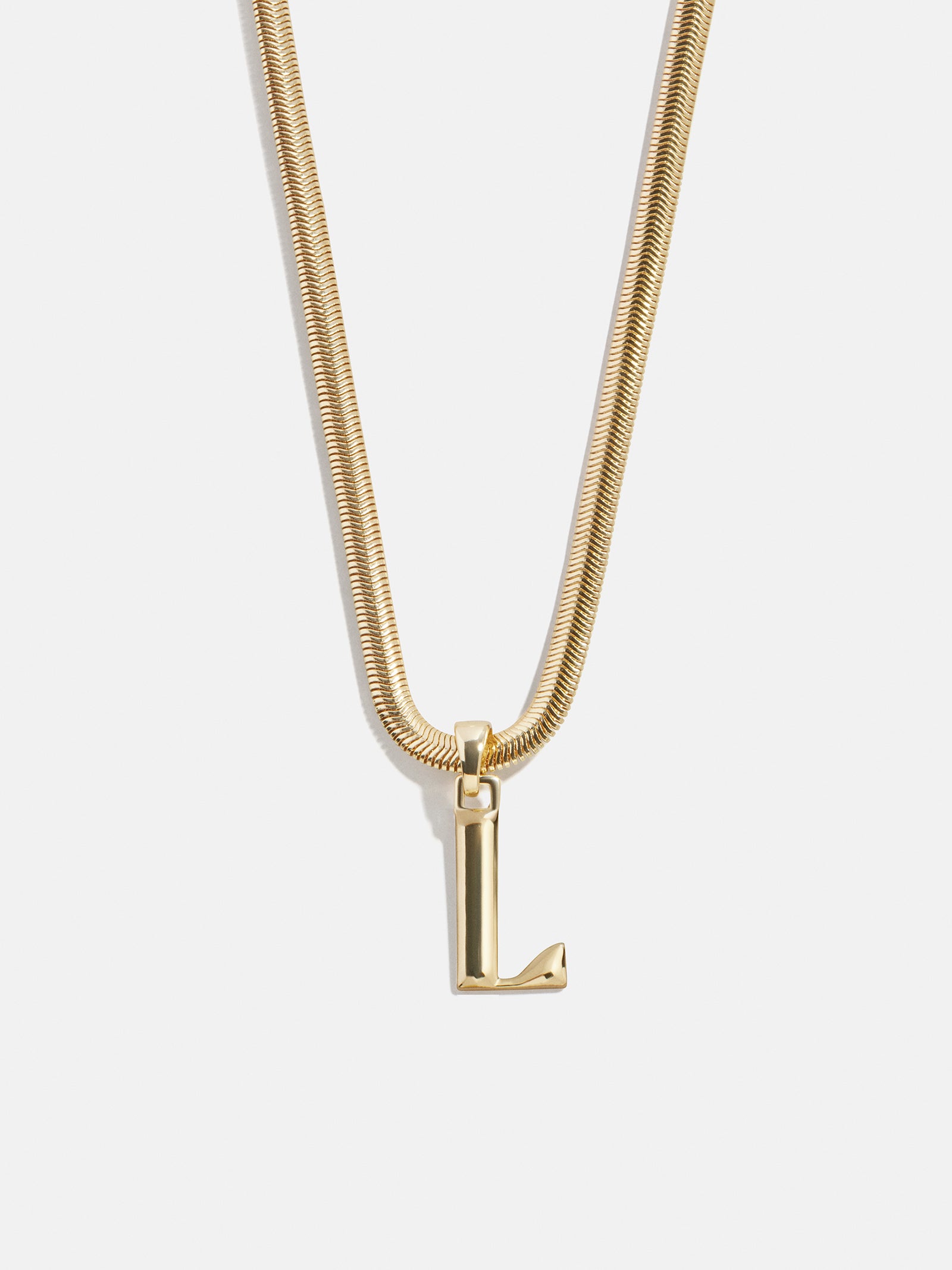Gia Initial Necklace - Gold - Image 14