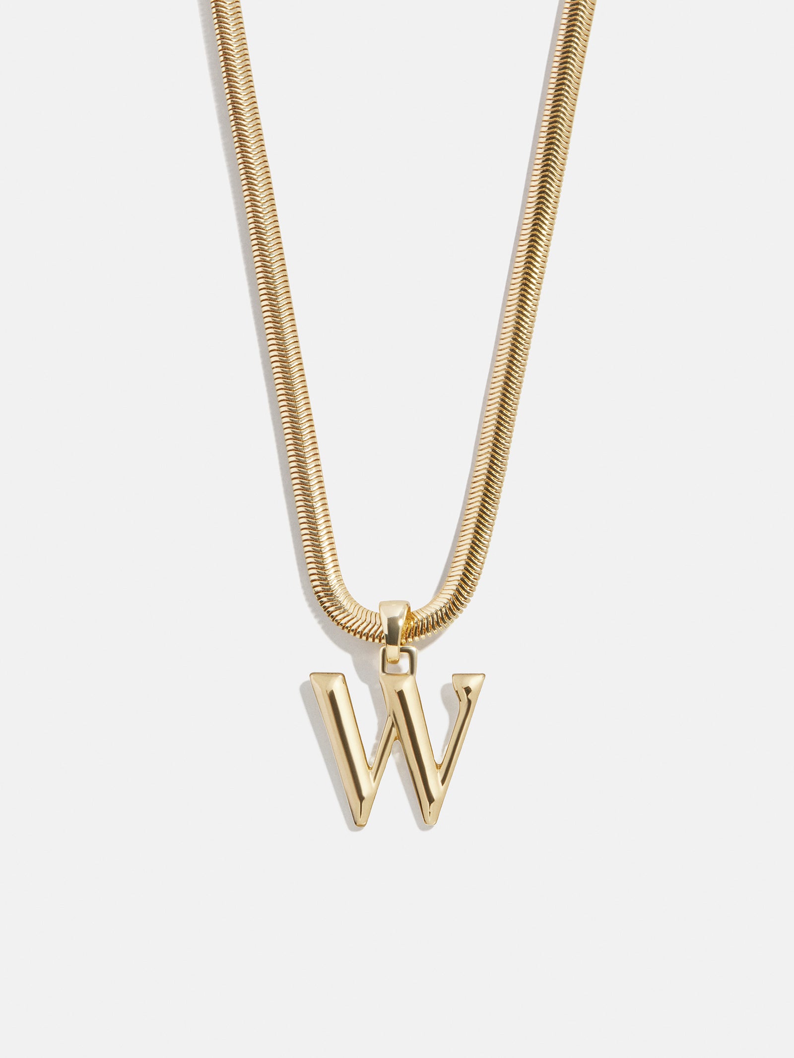 Gia Initial Necklace - Gold - Image 23