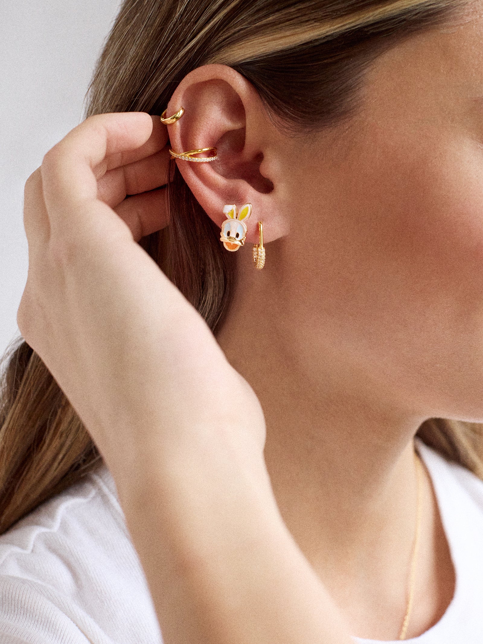 Disney Donald Duck Easter Earrings - Donald Duck - Image 2