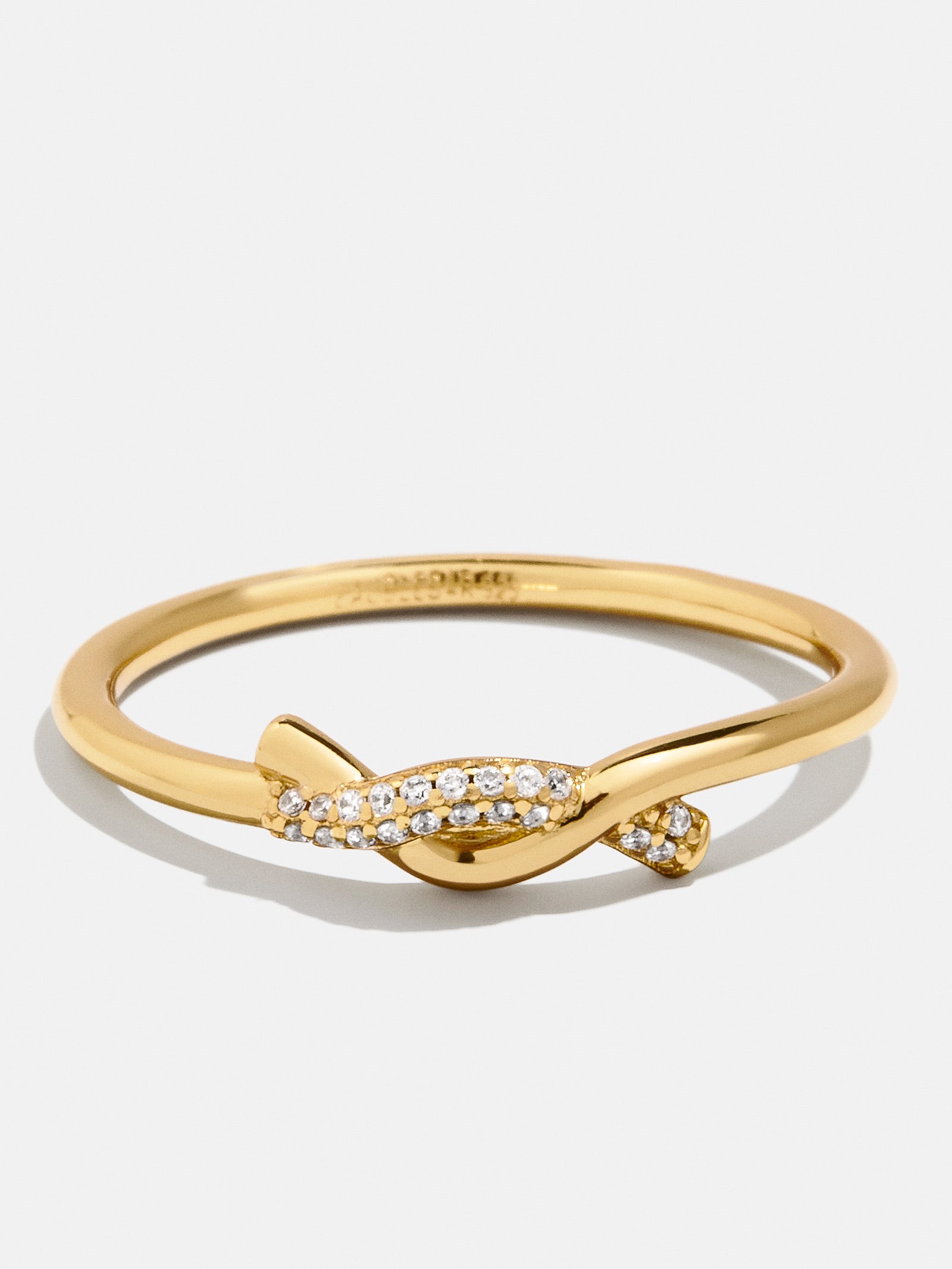 18K Gold Kara Ring - Gold/Pav??