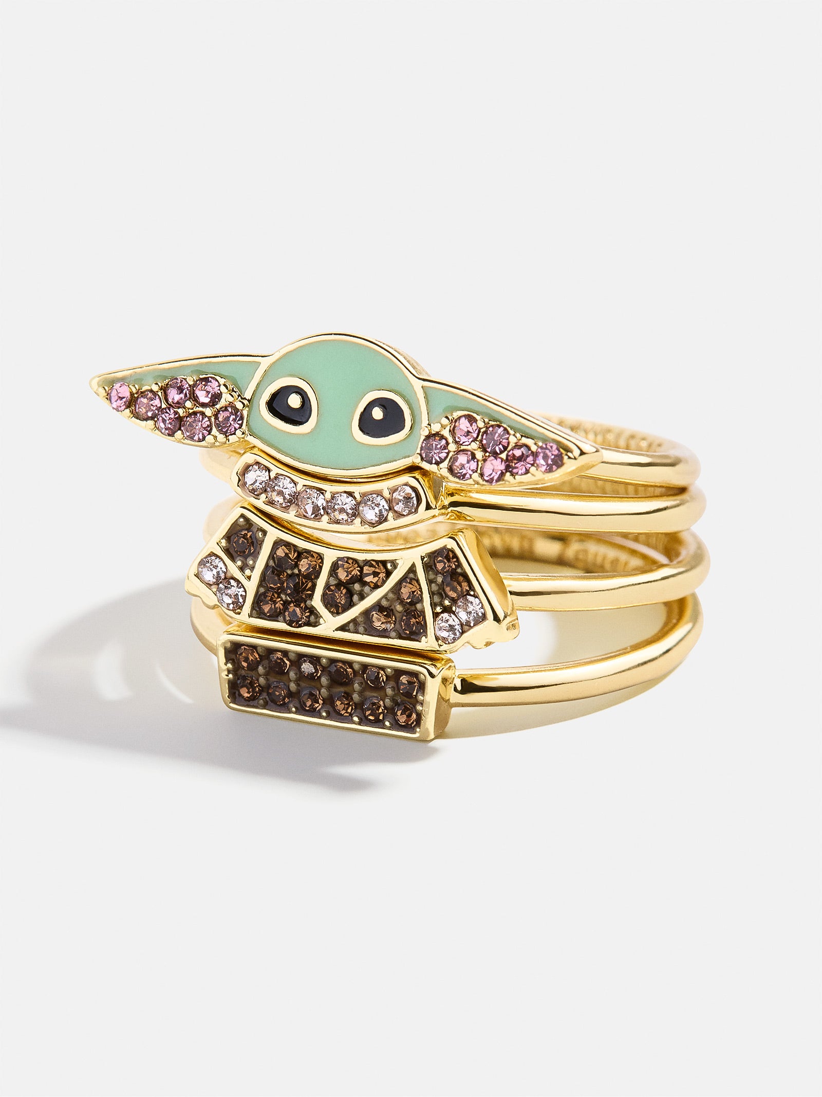 STAR WARS? GROGU? Ring Set - Gold/Green - Image 3