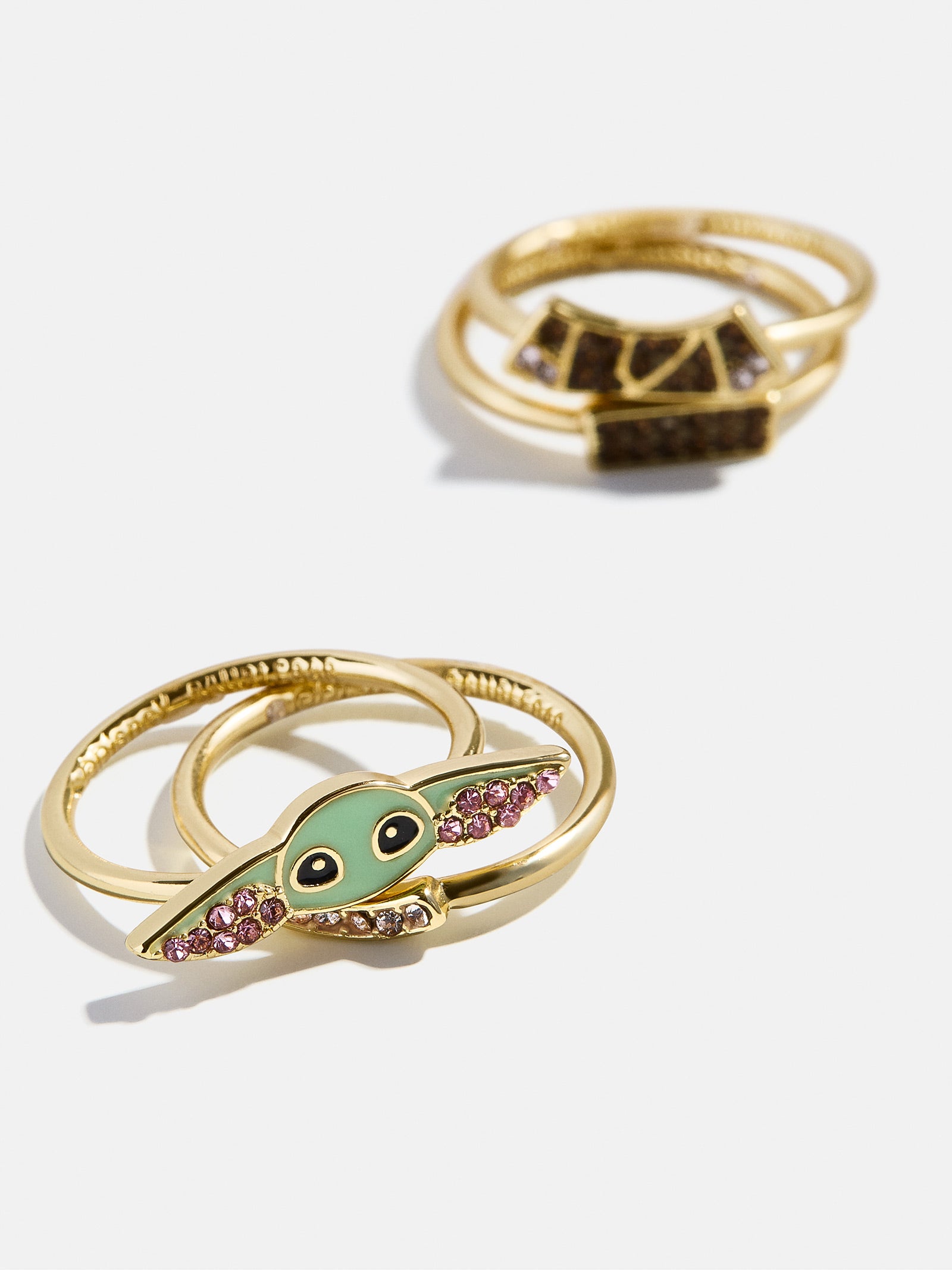 STAR WARS? GROGU? Ring Set - Gold/Green - Image 5