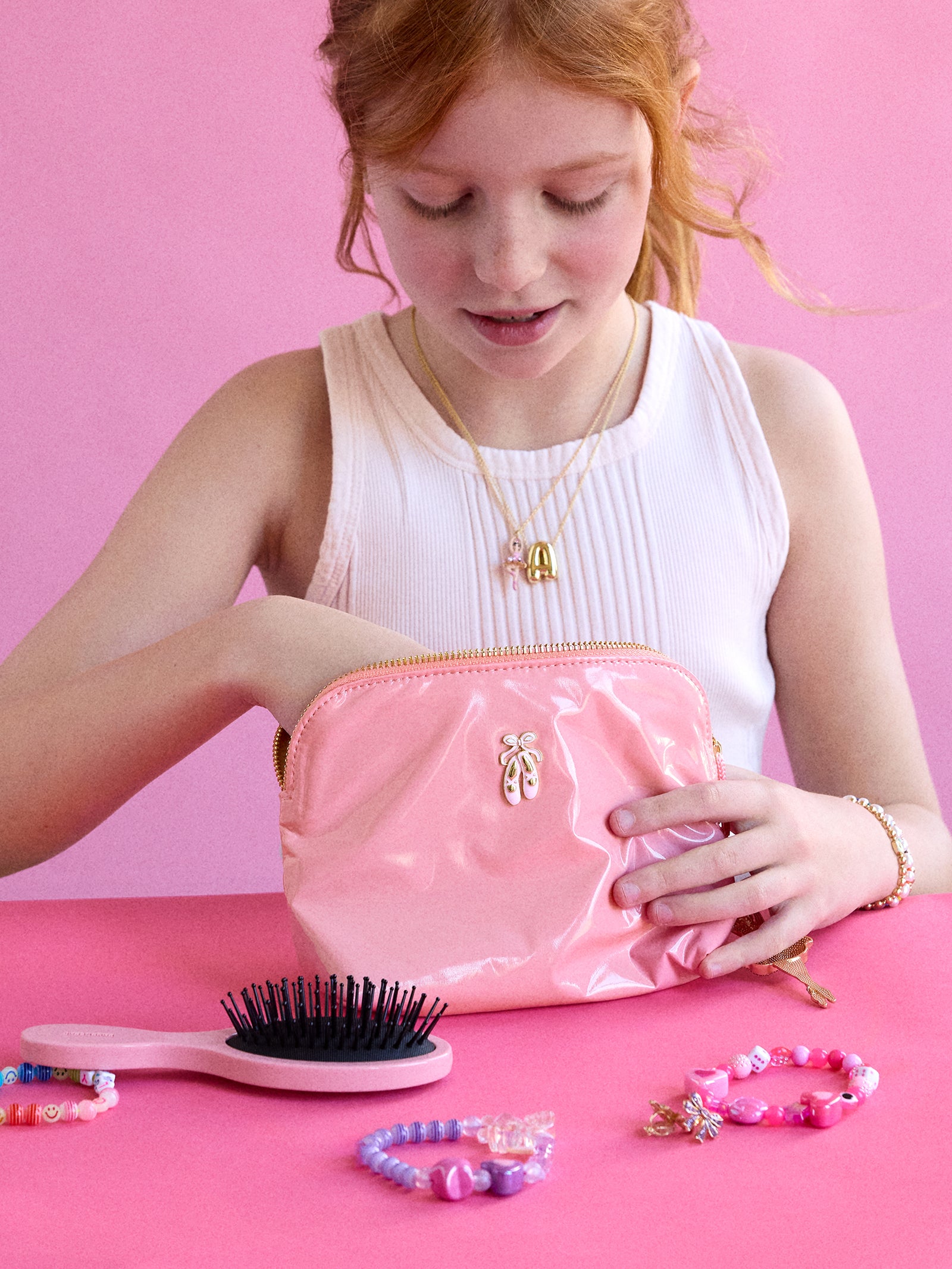 En Pointe Kids' Jewelry Storage Pouch - Ballet - Image 4