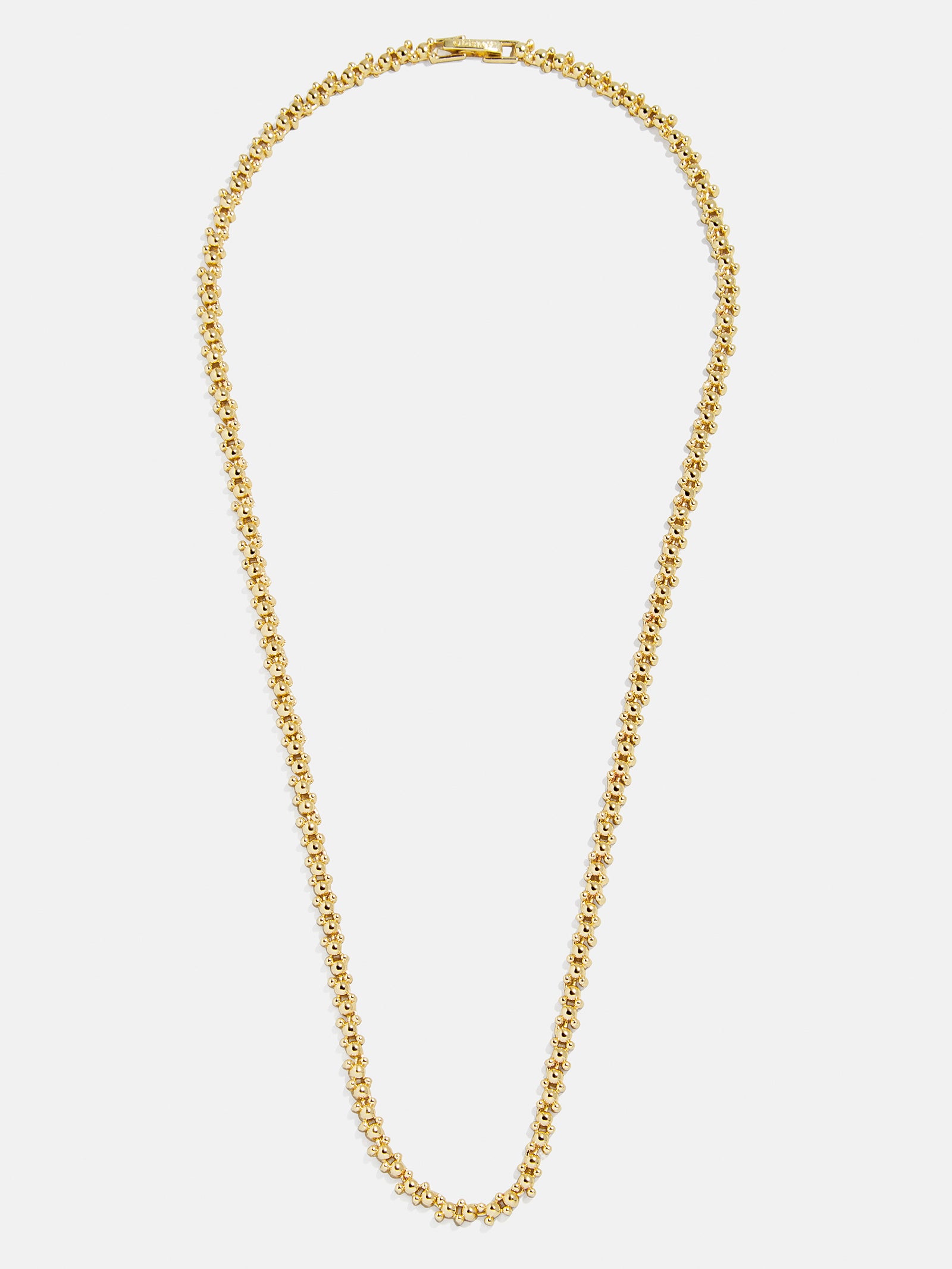 Disney Mickey Mouse Repeating Tennis Necklace - Gold - Image 3