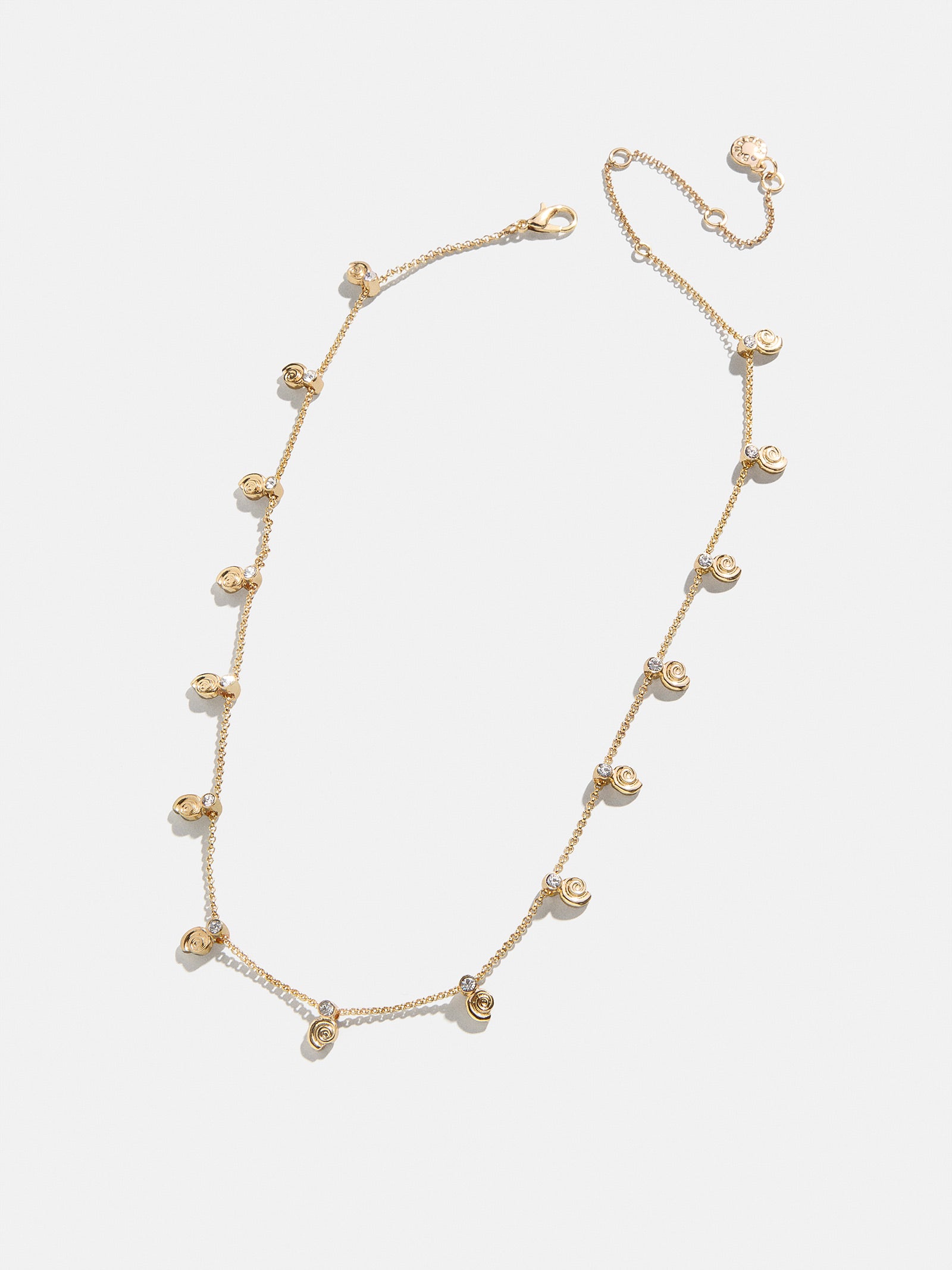 Pacifica Seashell Necklace - Gold/Pav?? - Image 4