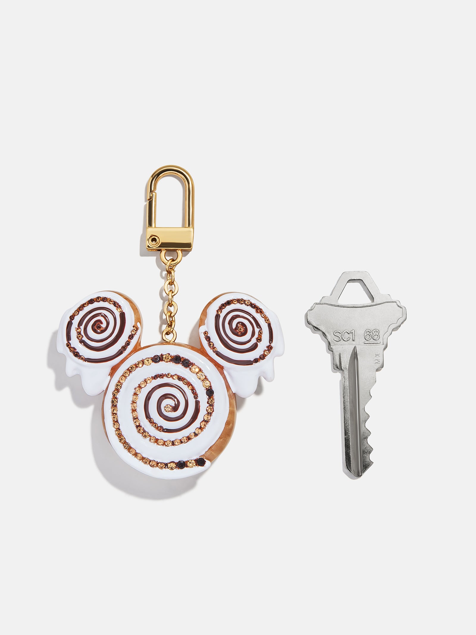 Disney Mickey Mouse Cinnamon Roll Bag Charm - Disney Cinnamon Roll Bag Charm - Image 6