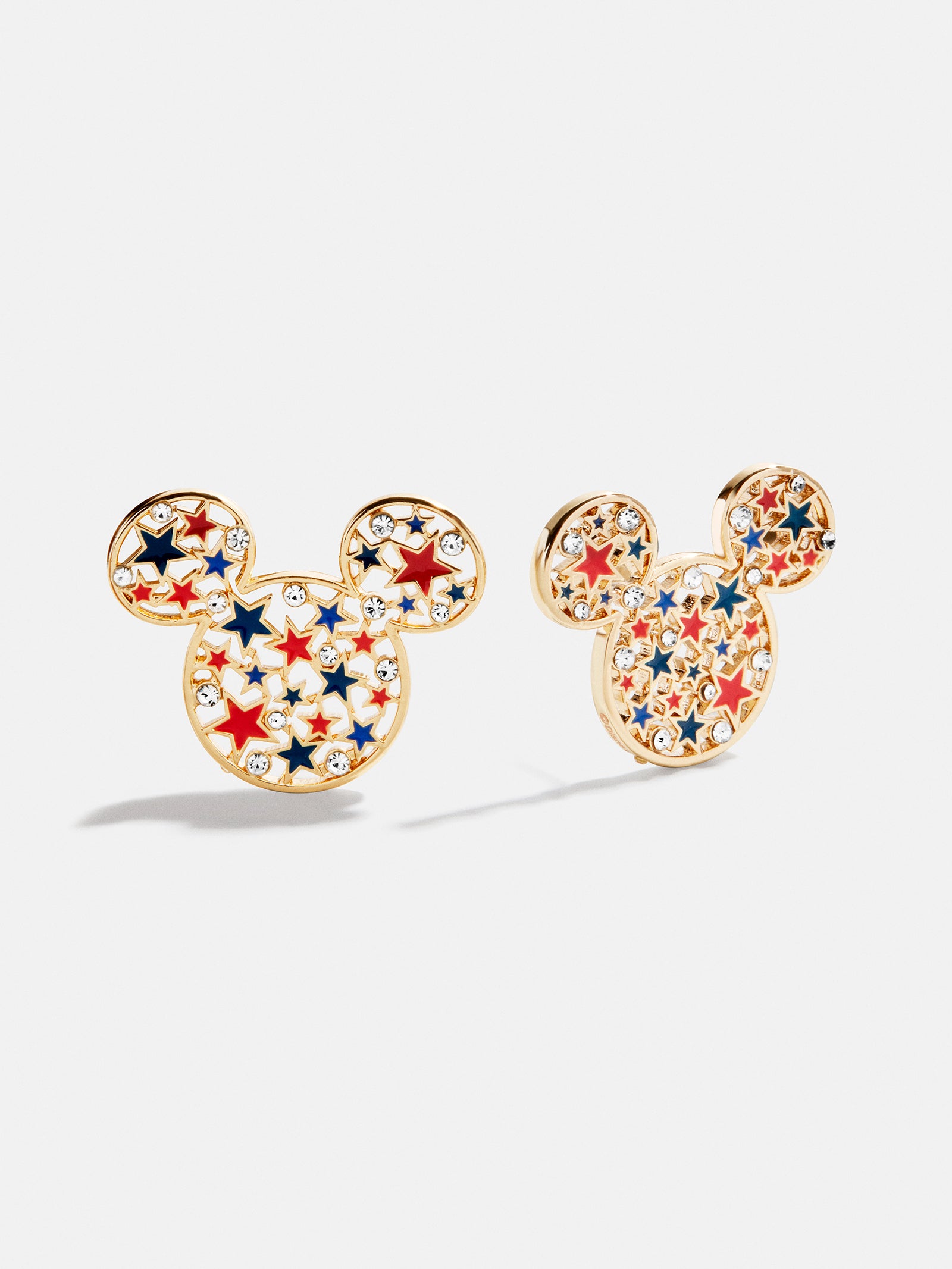 Disney Mickey Mouse Americana Cluster Earrings - Red. White. & Blue