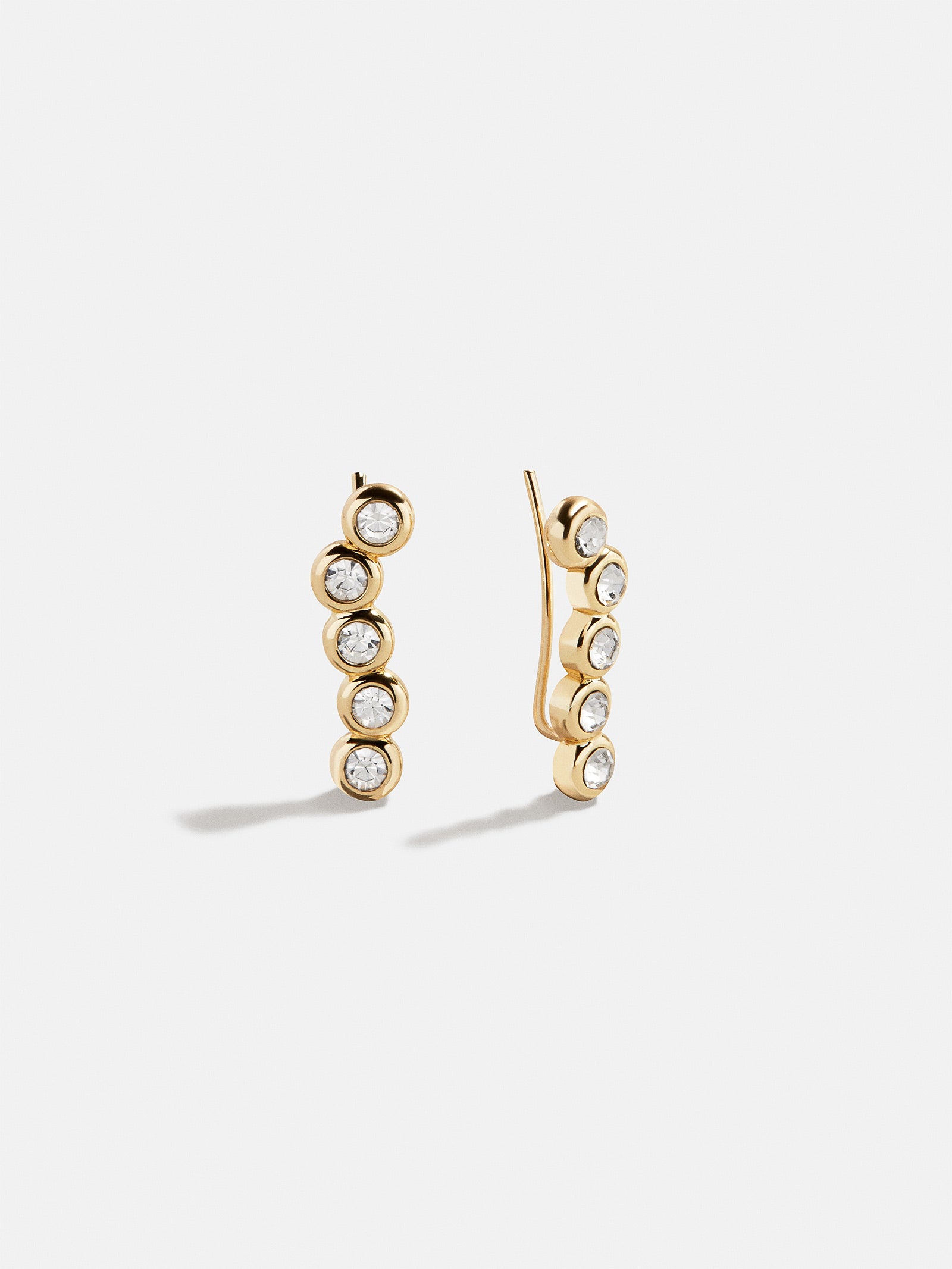 Savannah Crawler Earrings - Gold/Pav??