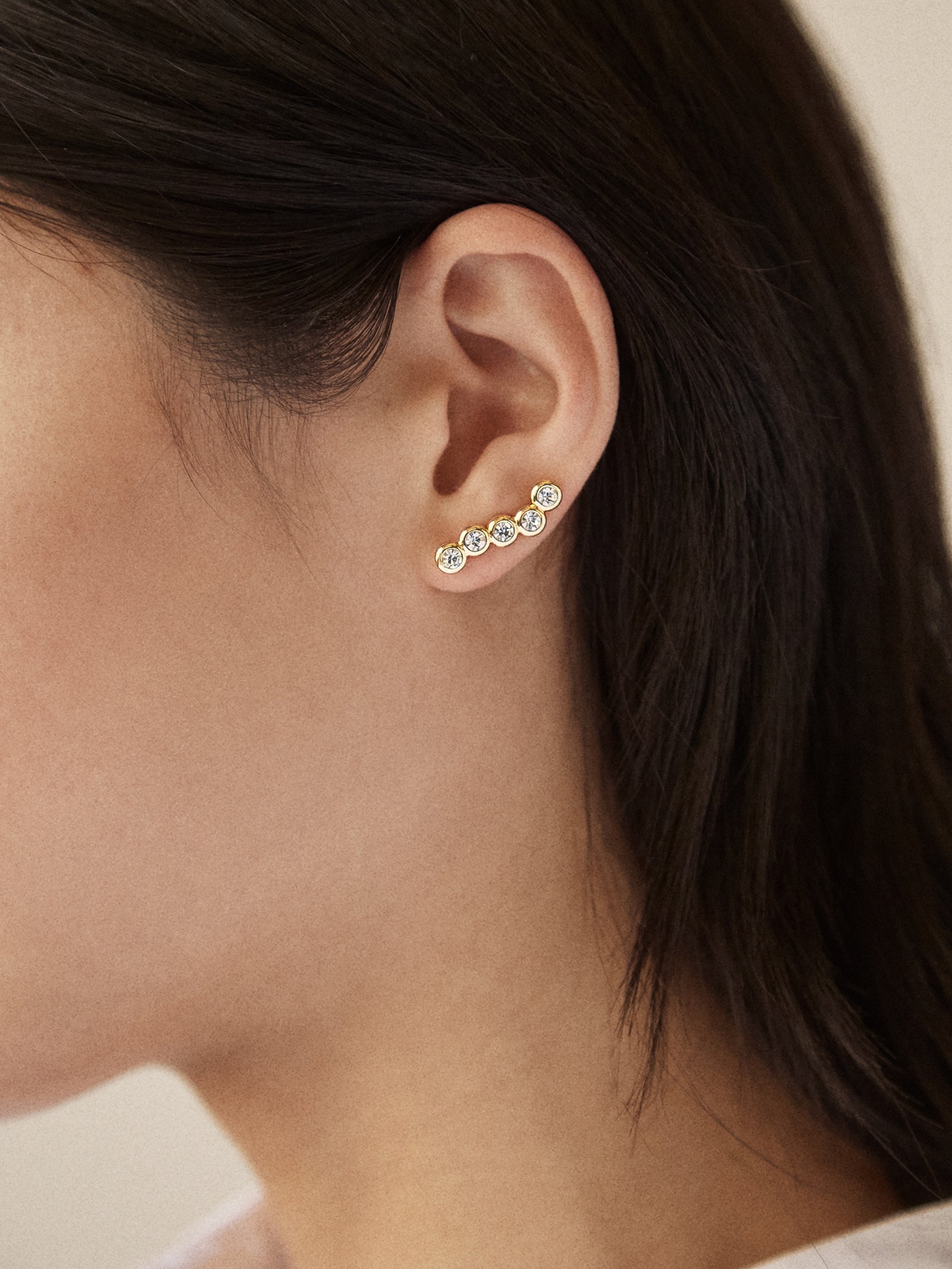 Savannah Crawler Earrings - Gold/Pav?? - Image 2