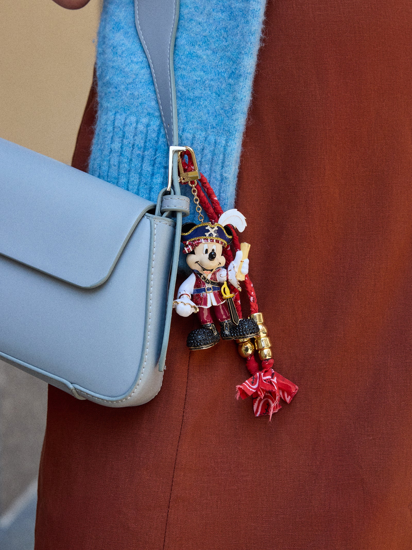 Disney Mickey Mouse Pirate Halloween Bag Charm - Mickey Mouse Pirate - Image 2