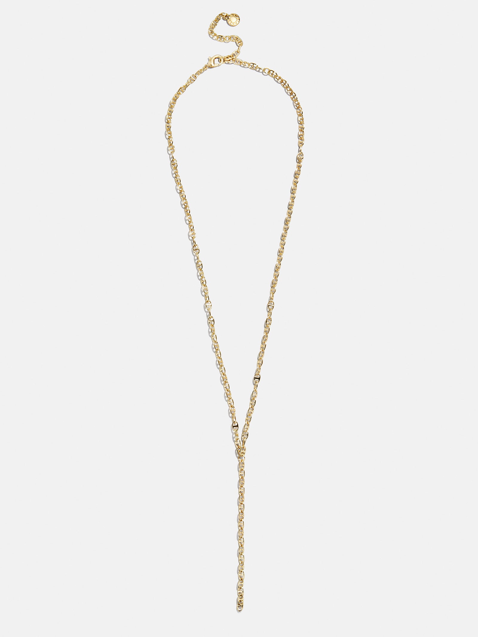 Thalia Gold Lariat Necklace - Gold - Image 3