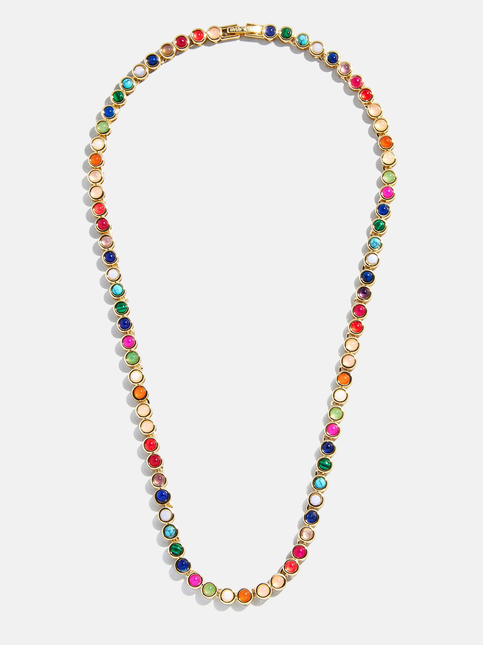 Nina Semi-Precious Necklace - Gold/Multi - Image 3