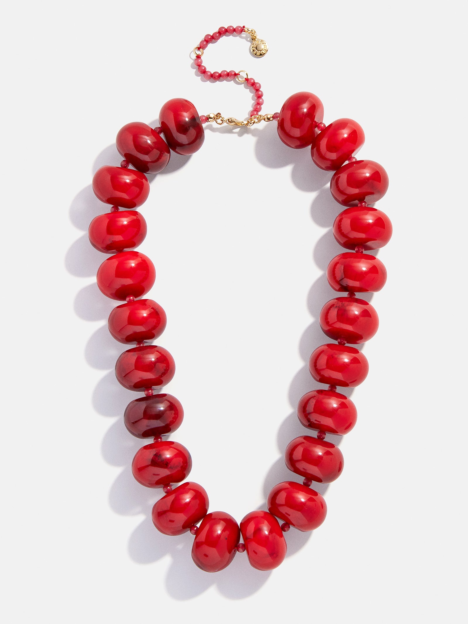 Joan Semi-Precious Necklace - Red Jasper - Image 4