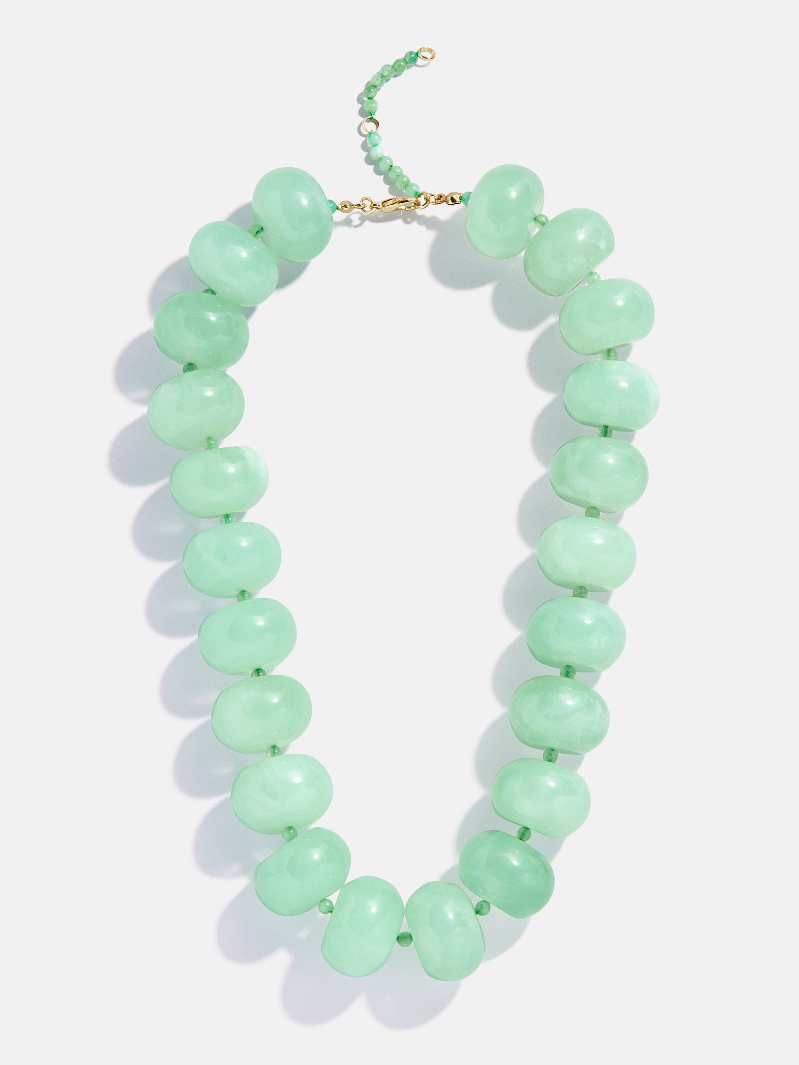 Joan Semi-Precious Necklace - Green Jade - Image 3