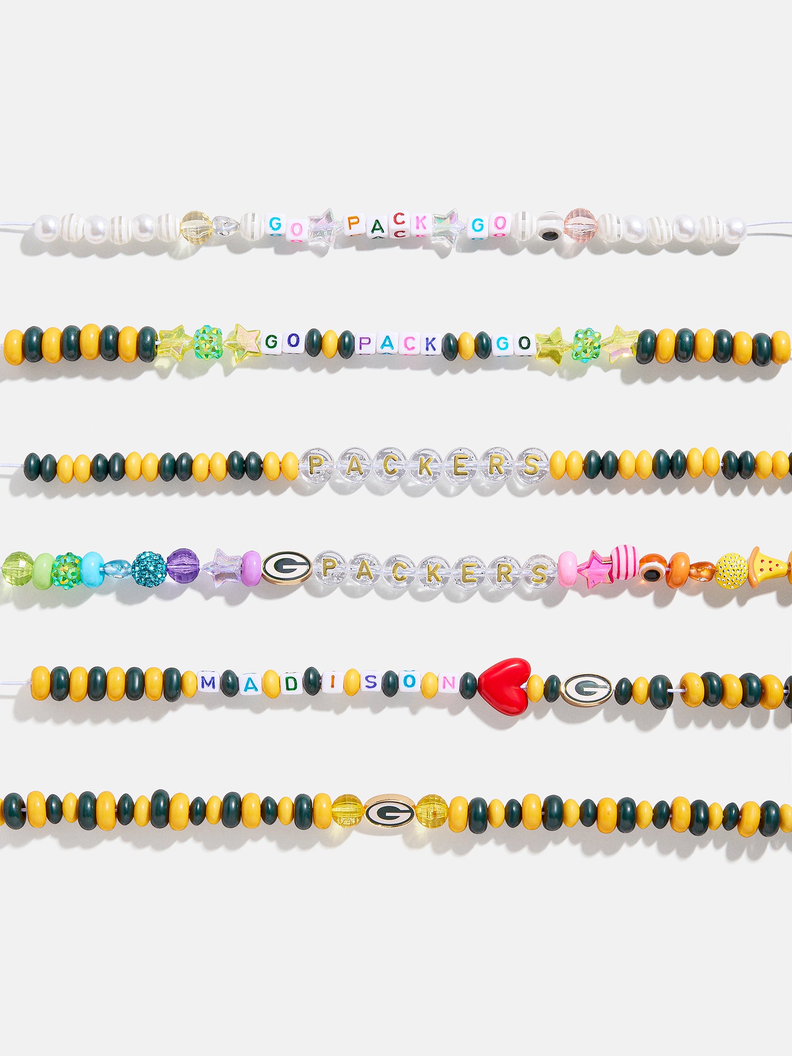 NFL Bracelet Bead Kit - Green Bay Packers - Image 3