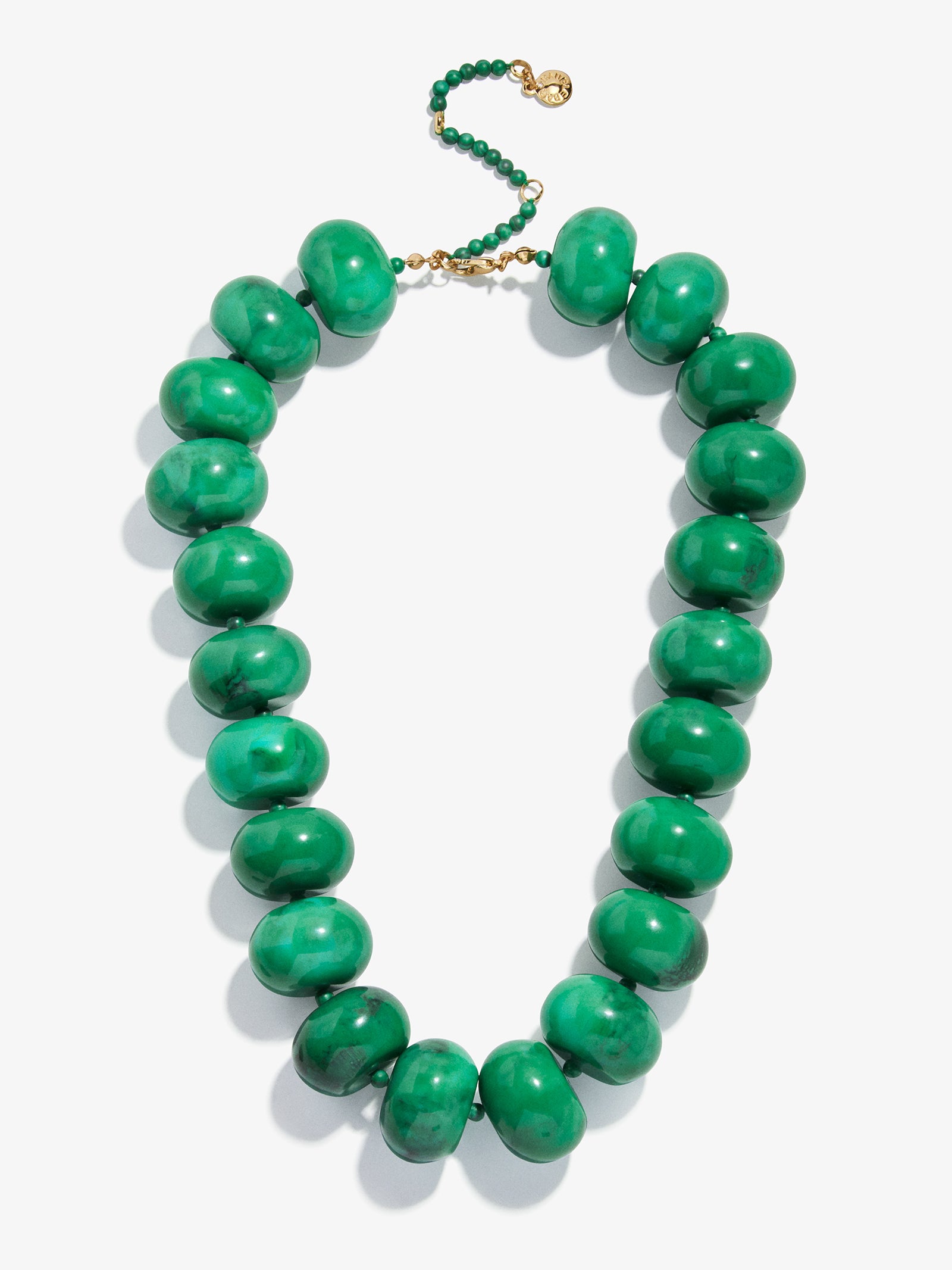 Joan Semi-Precious Necklace - Malachite - Image 3