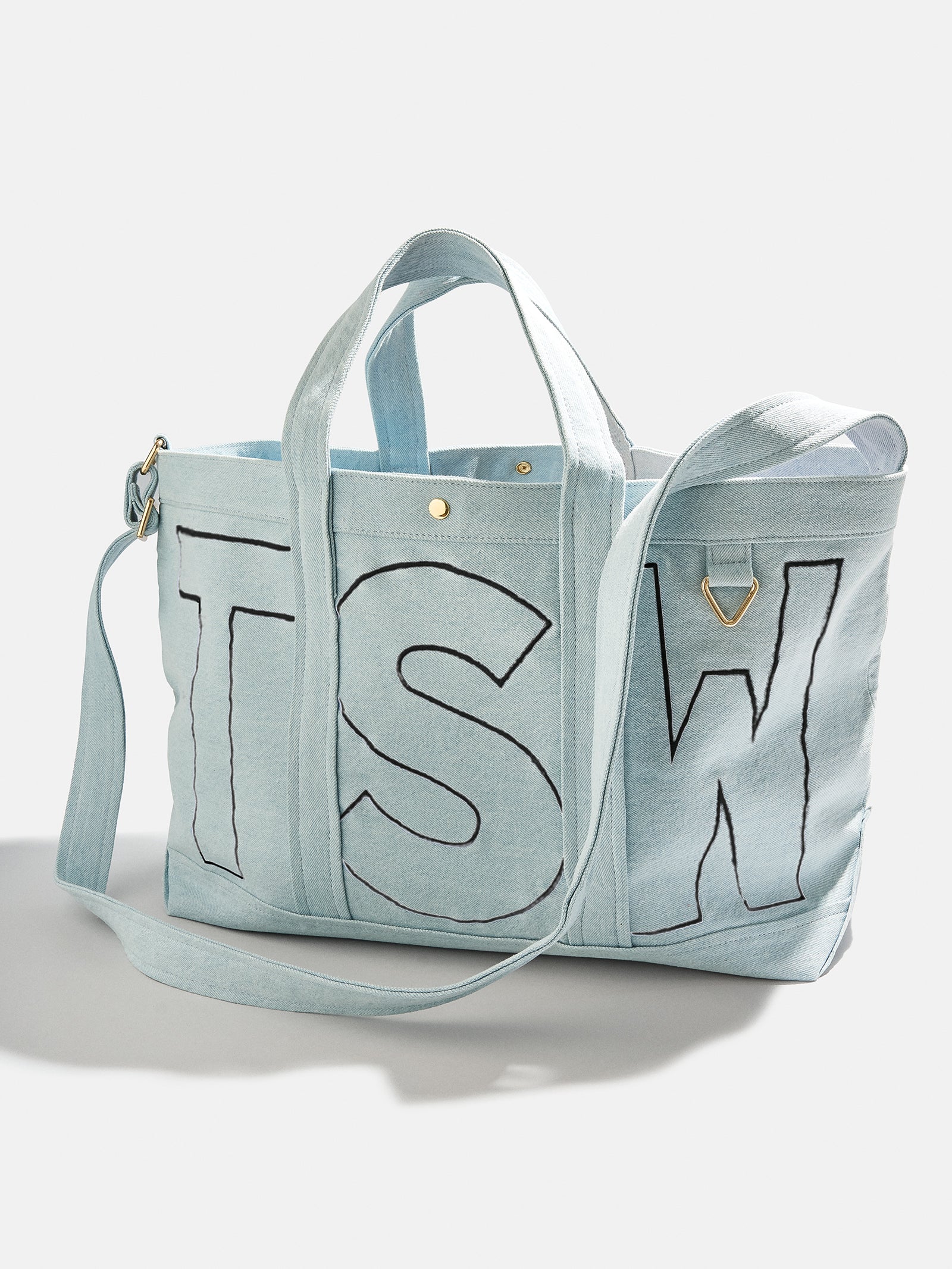 Custom Alpha Tote - Blue Denim - Image 9