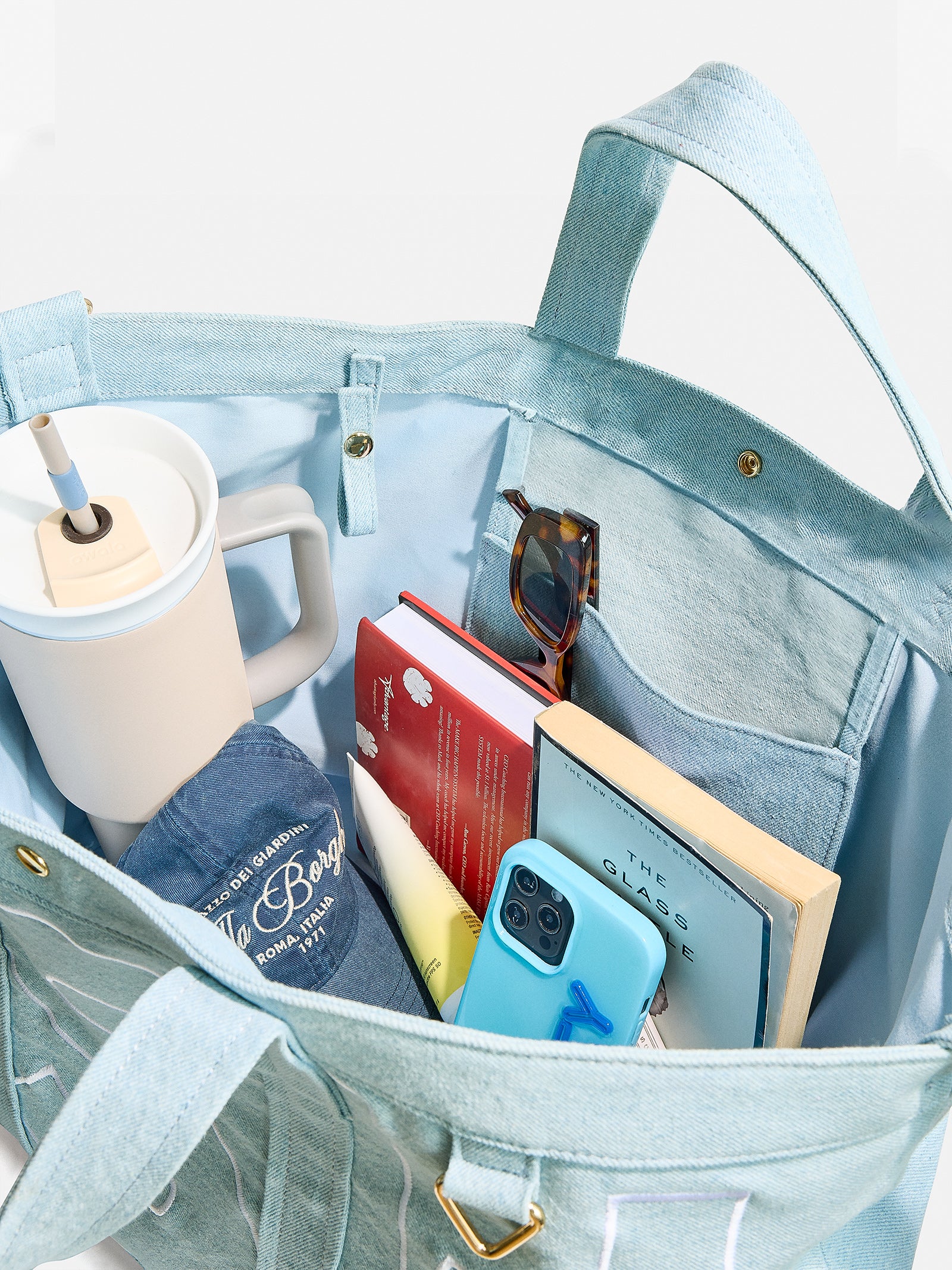 Custom Alpha Tote - Blue Denim - Image 71