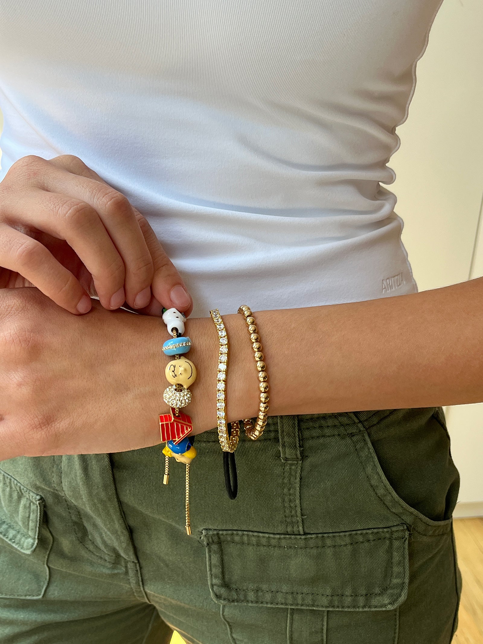 Peanuts Friends Forever Charm Bracelet - Peanuts - Image 2