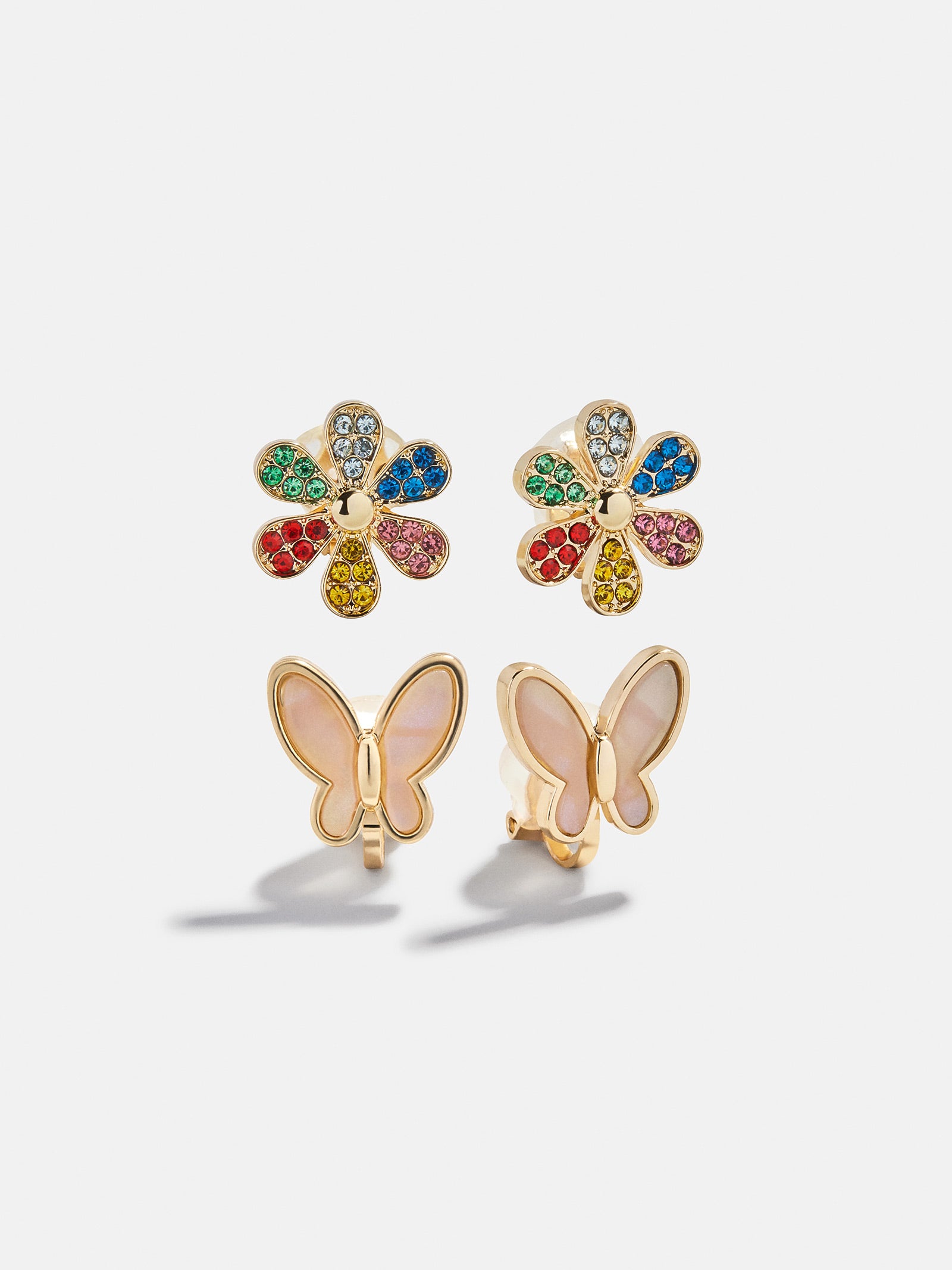 Garden Party Kids' Clip-On Earring Set - Garden Party