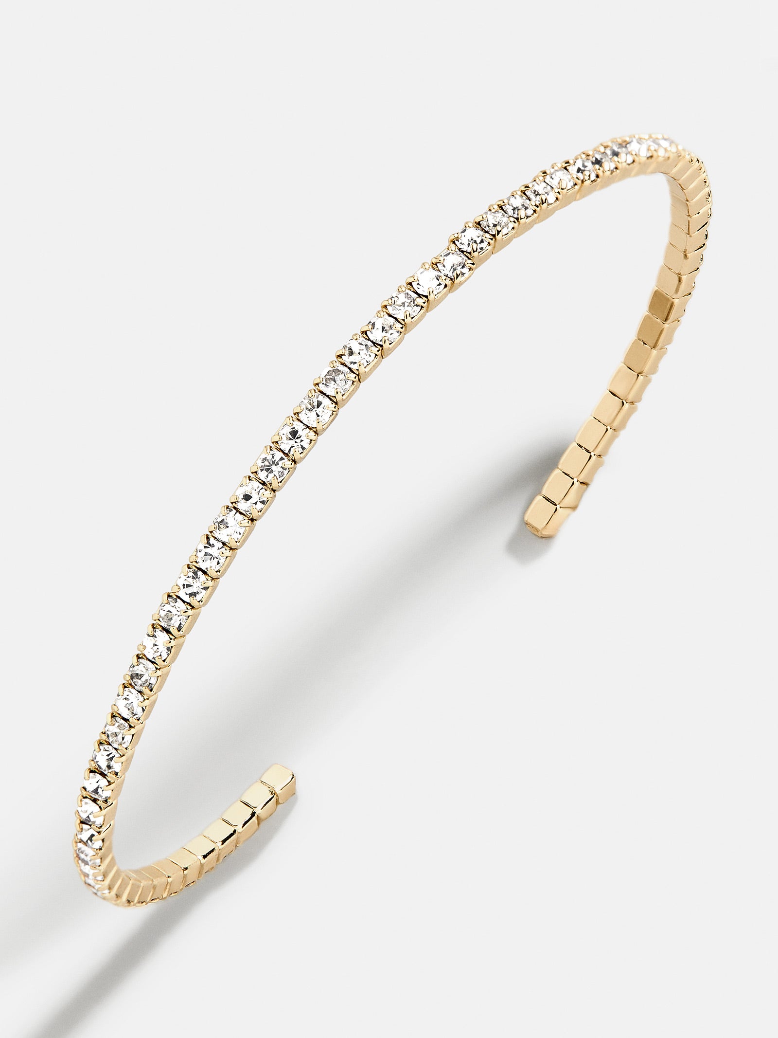 Rumi Open Cuff Bracelet - Gold/Pav??