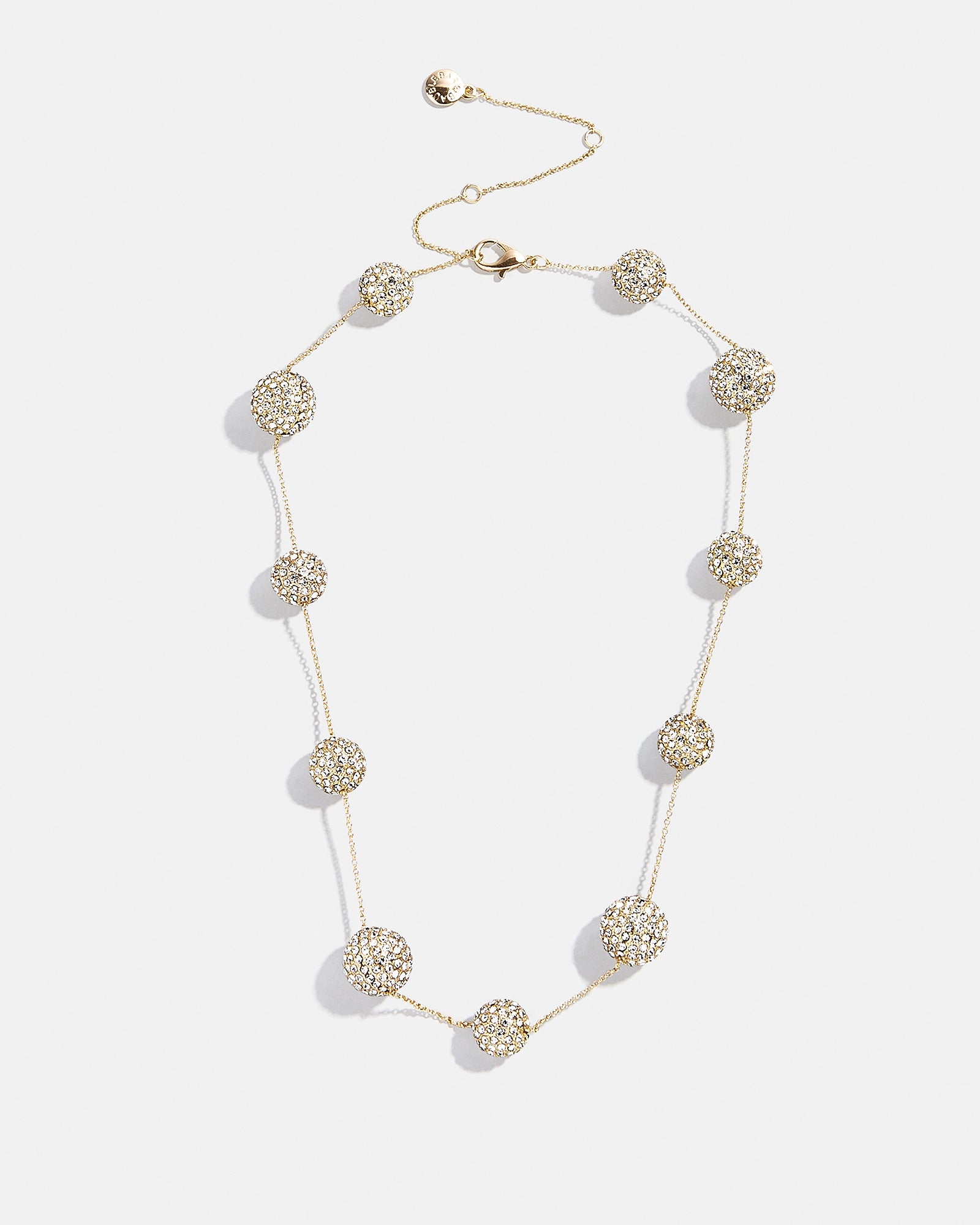 Blair Pearl Necklace - Gold/Pav?? - Image 3