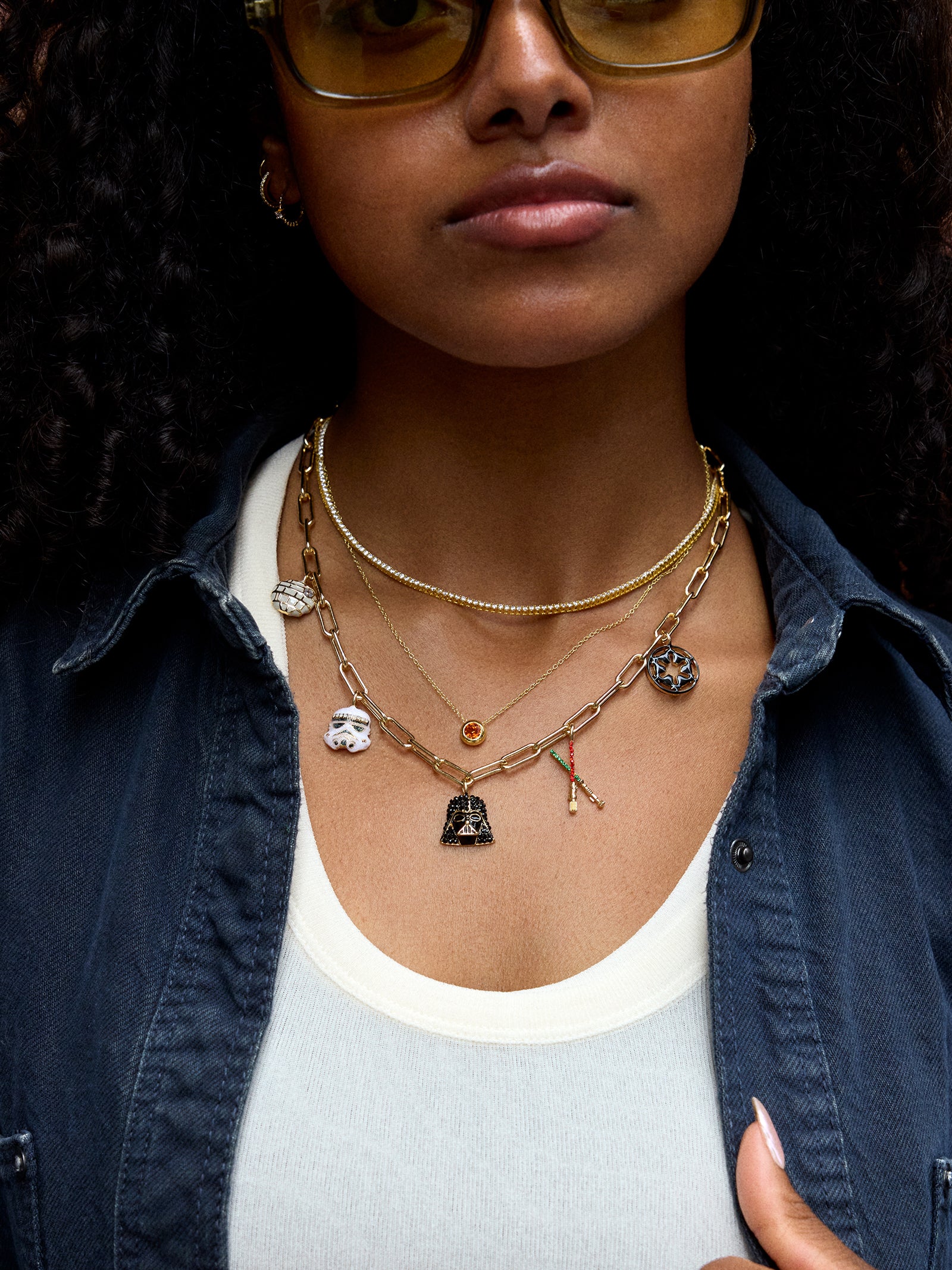 STAR WARS? Villains Charm Necklace - Star Wars Villain's - Image 2