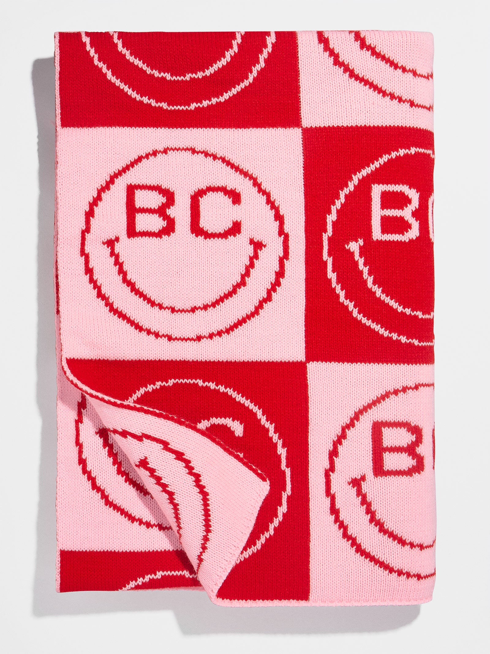 All Smiles Custom Blanket - Pink/Red - Image 4