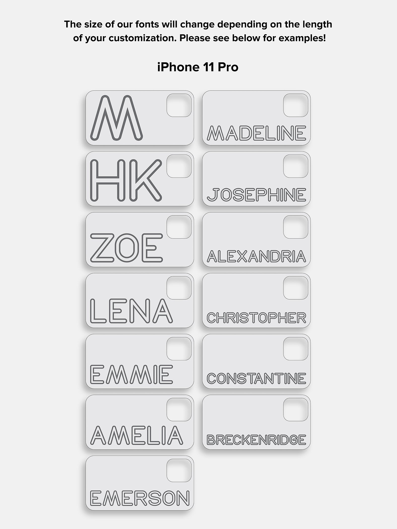 Fine Line Custom iPhone Case - Brown/Dark Brown - Image 8